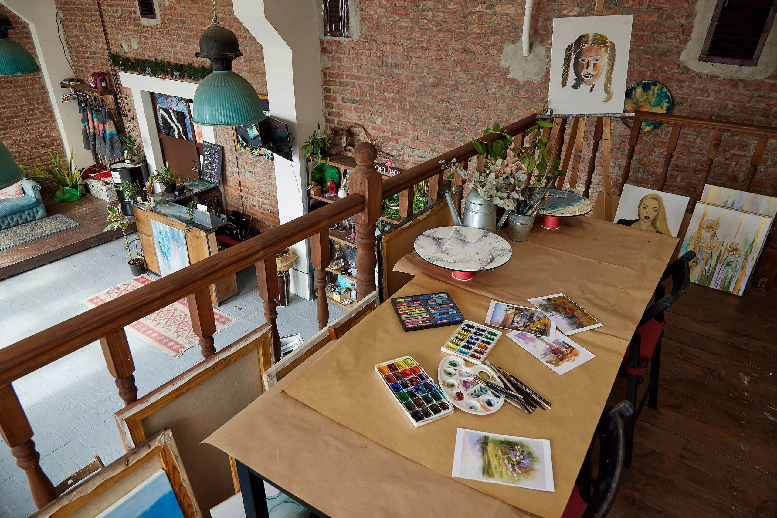 Творческая студия для взрослых Loft room. Фотограф Анастасия Леонтьева Санкт-Петербург