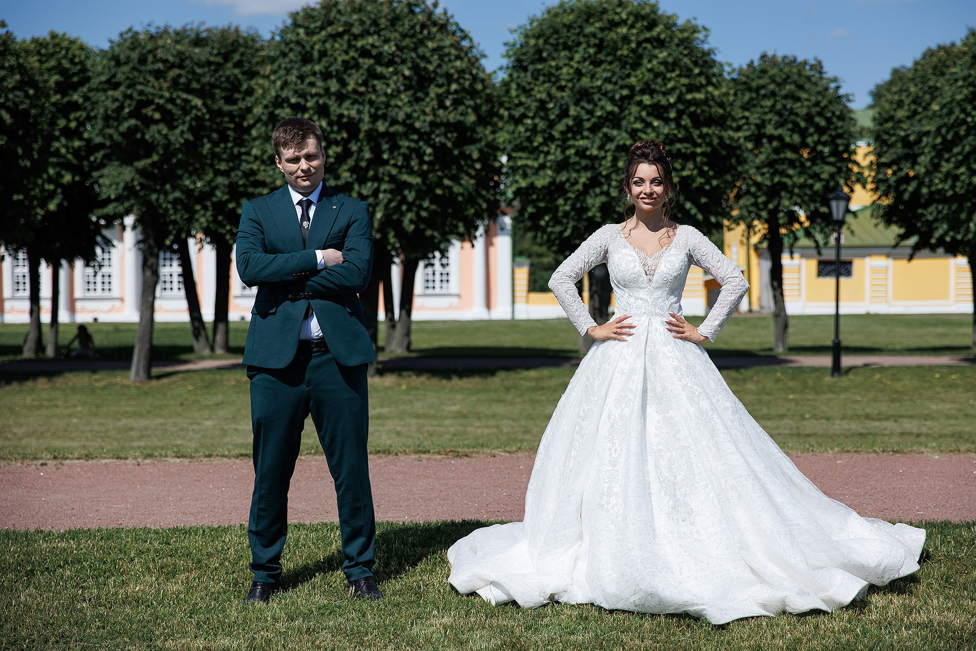 Прогулка, фотосессия жениха и невесты. Свадебная съемка. Фотограф в Москве Валерий Боцман