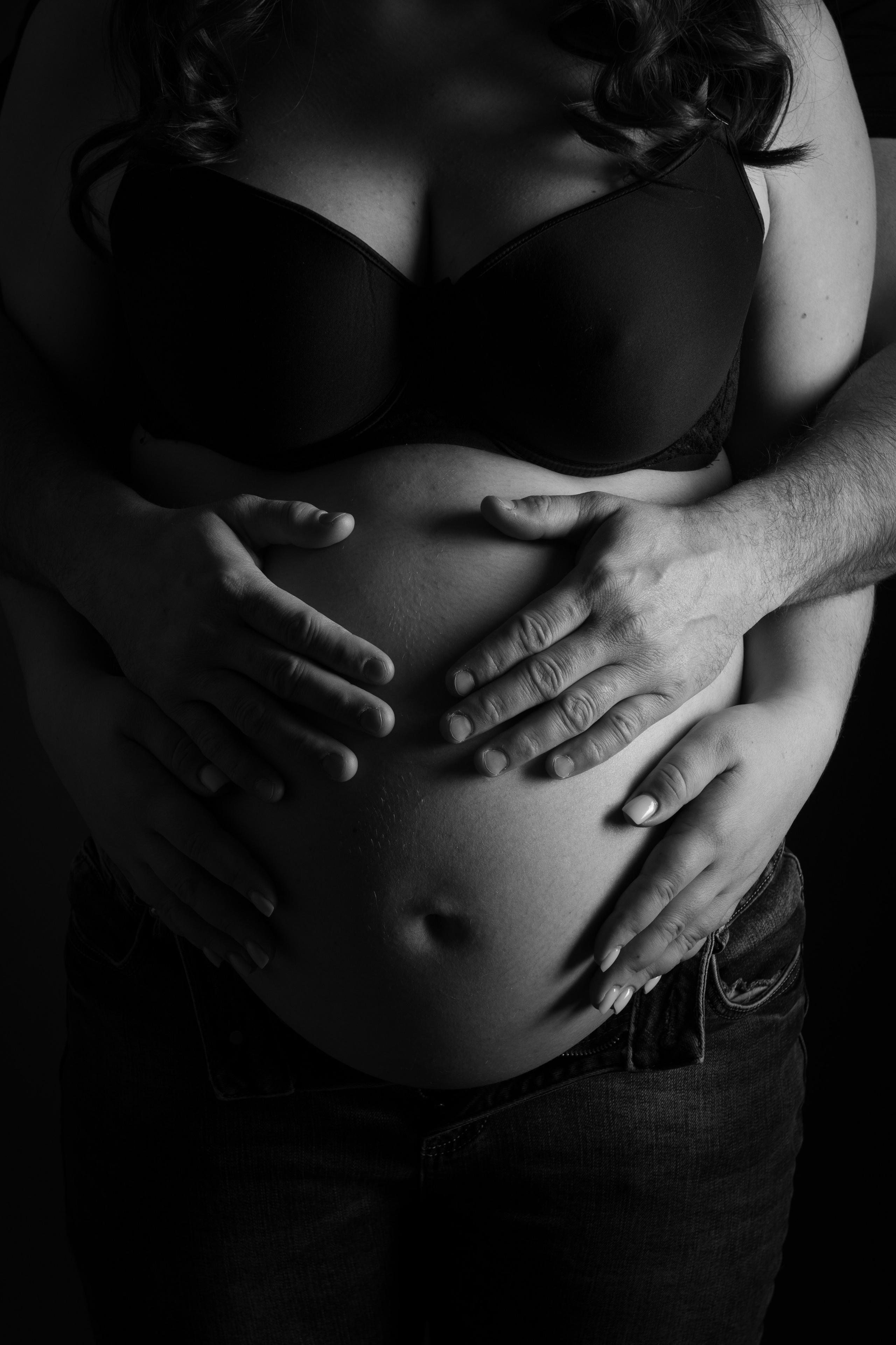 В темном ключе. Фотосессия беременности — Крылова Натали — Москва