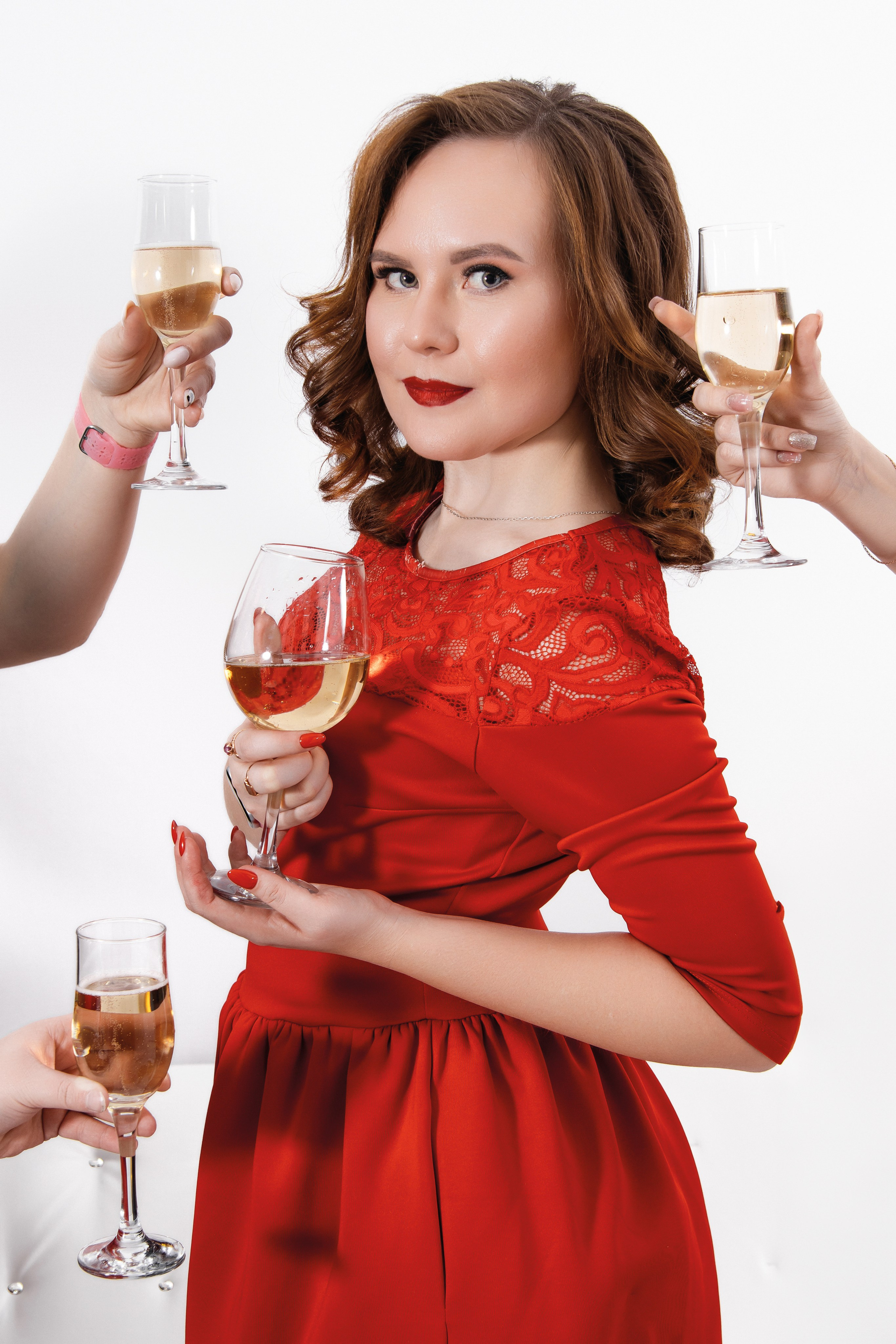 День рождения в студии. Фотограф Мариинск