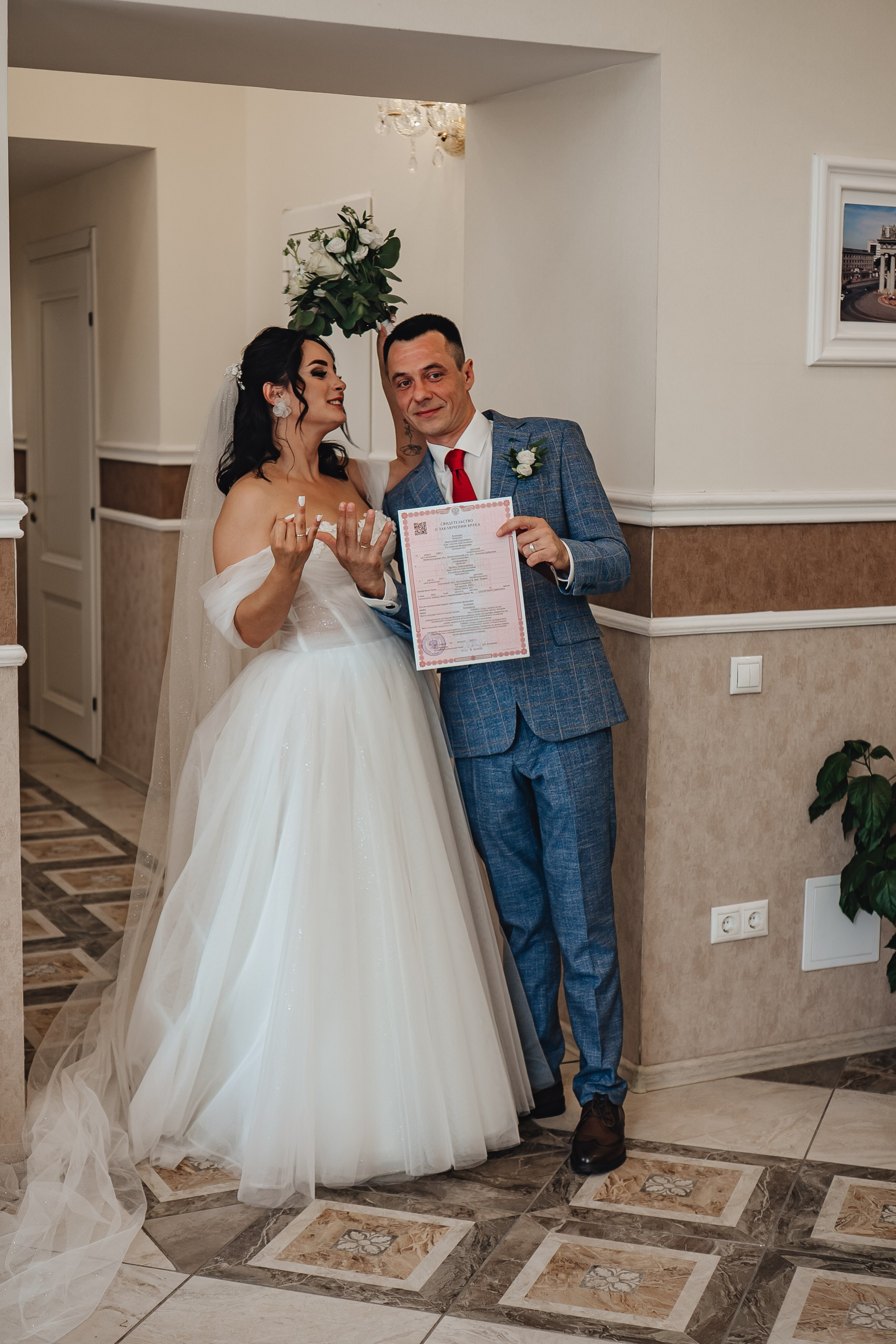 СВАДЕБНАЯ СЬЕМКА В ЗАГСЕ НА МОСКОВСКОМ ПРОСПЕКТЕ. Профессиональный фотограф, Санкт-Петербург — Виктория Богомолова