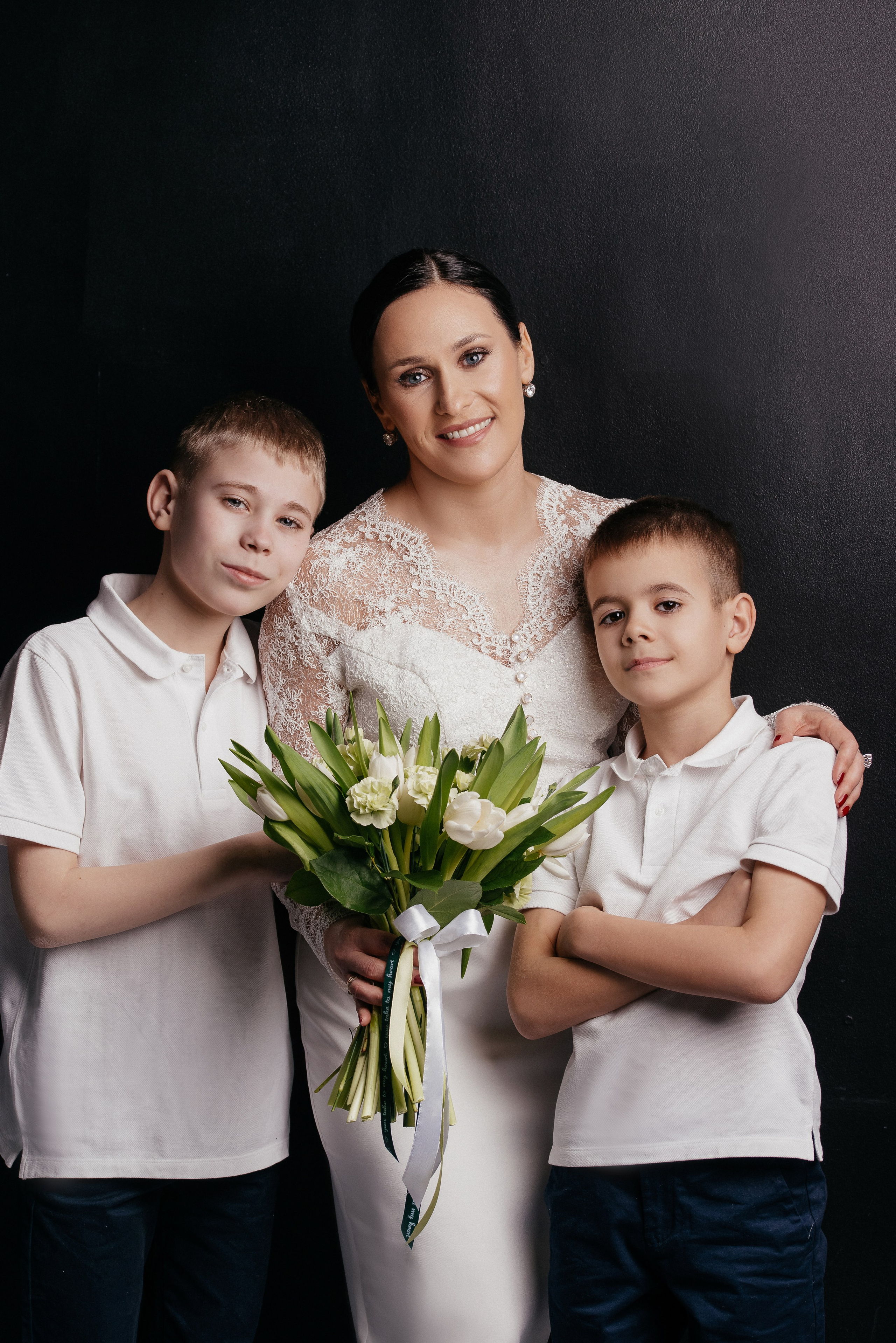 Олеся с детьми. Свадебный и студийный фотограф Ирина Котикова