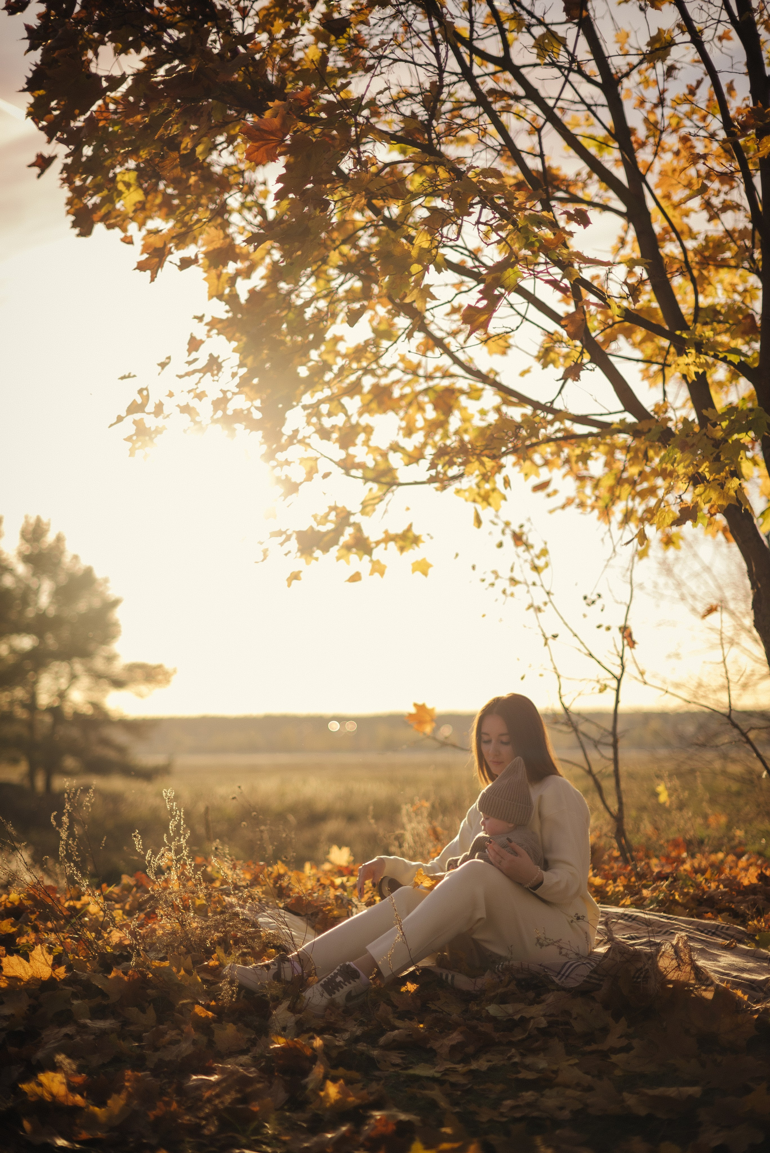 Мамочки осенью. Семейный и детский фотограф в Щелково Алена Дробот