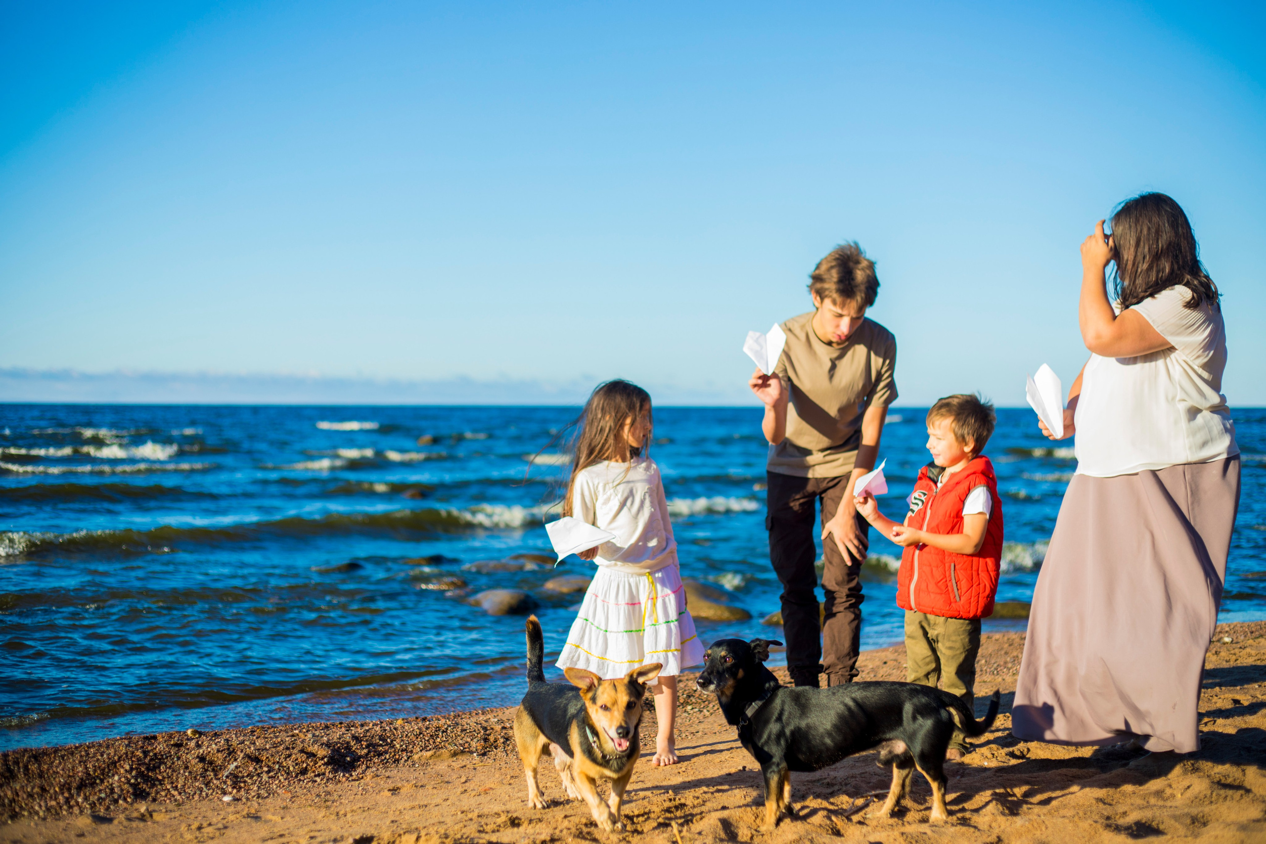 Аня, Вова, Вера и Ванечка. Фотограф Александра Степанова