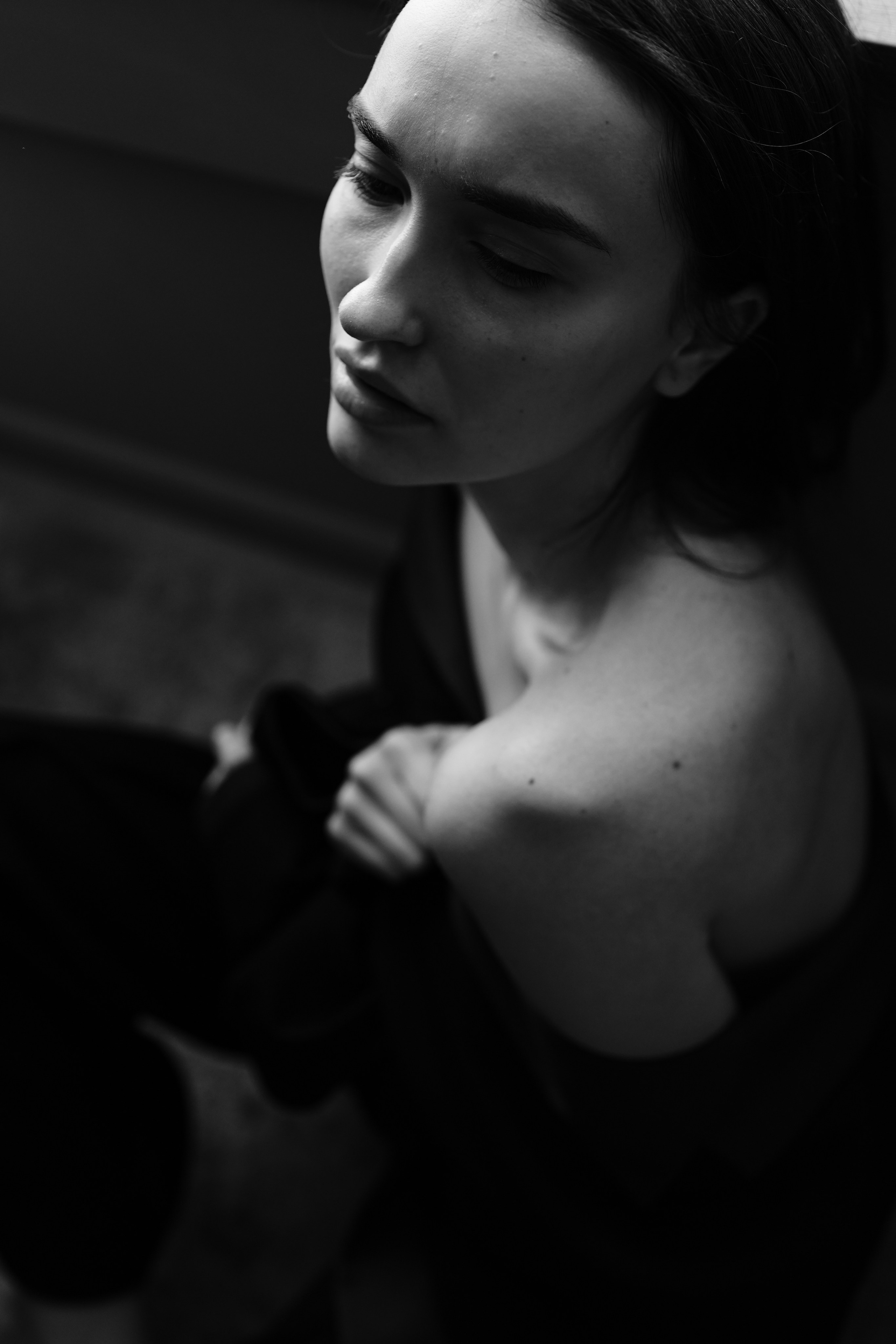 Женская портретная фотосессия. Портретный и семейный фотограф в Санкт-Петербурге и Москве Коробка Анна