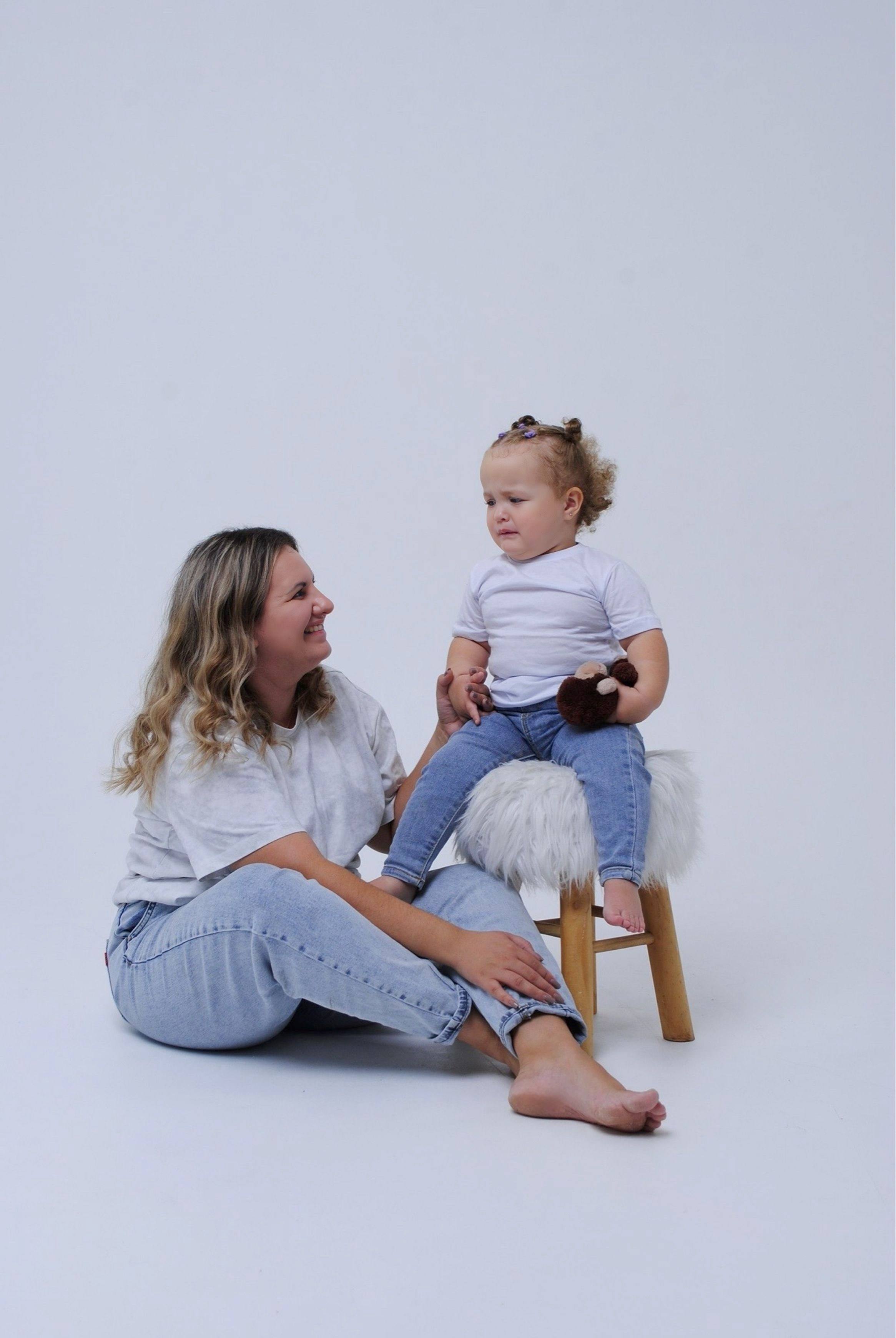 Светлана и дочь. Фотограф Мария Мусаелян