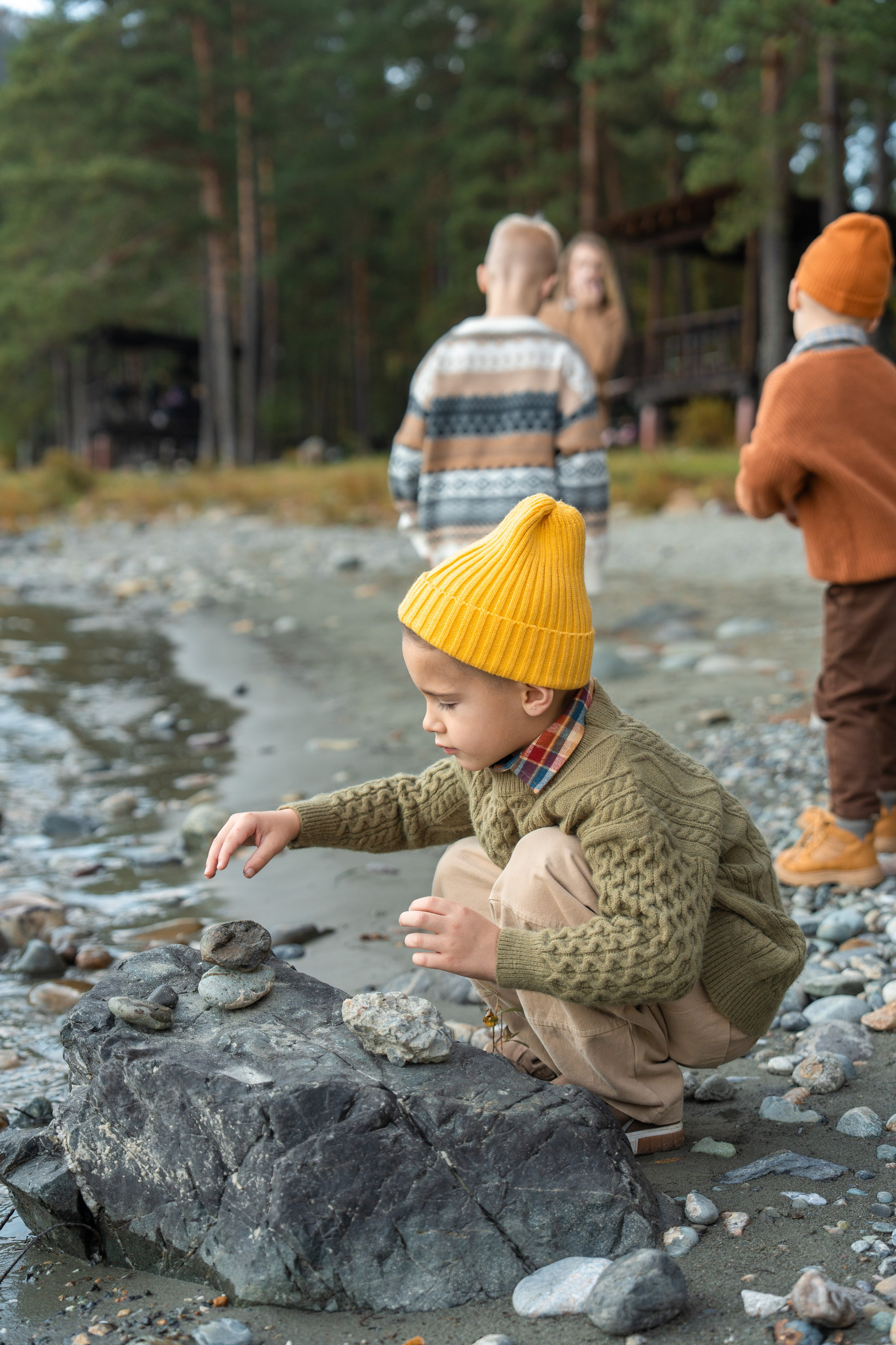 Семейная фотосессия в Москве для большой семьи. Свадебный фотограф в Москве Анна Полушина