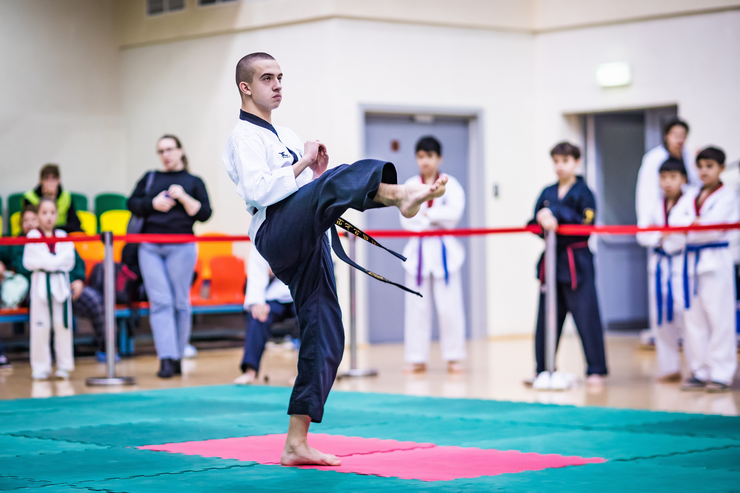 Турнир Федерации детского тхэквондо России по дисциплине ПХУМСЭ. Спортивный фотограф Максим Серегин