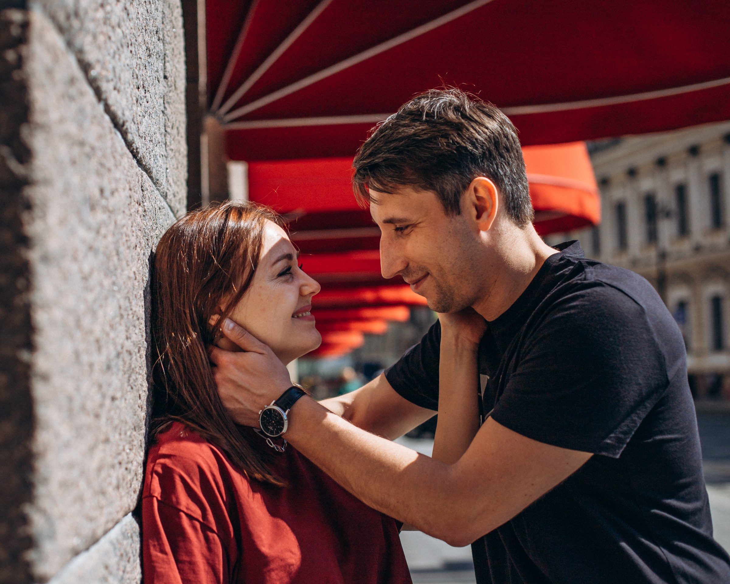 Сергей и Александра в мае. Фотопрогулка в Петербурге. Индивидуальный и семейный фотограф в Санкт-Петербурге