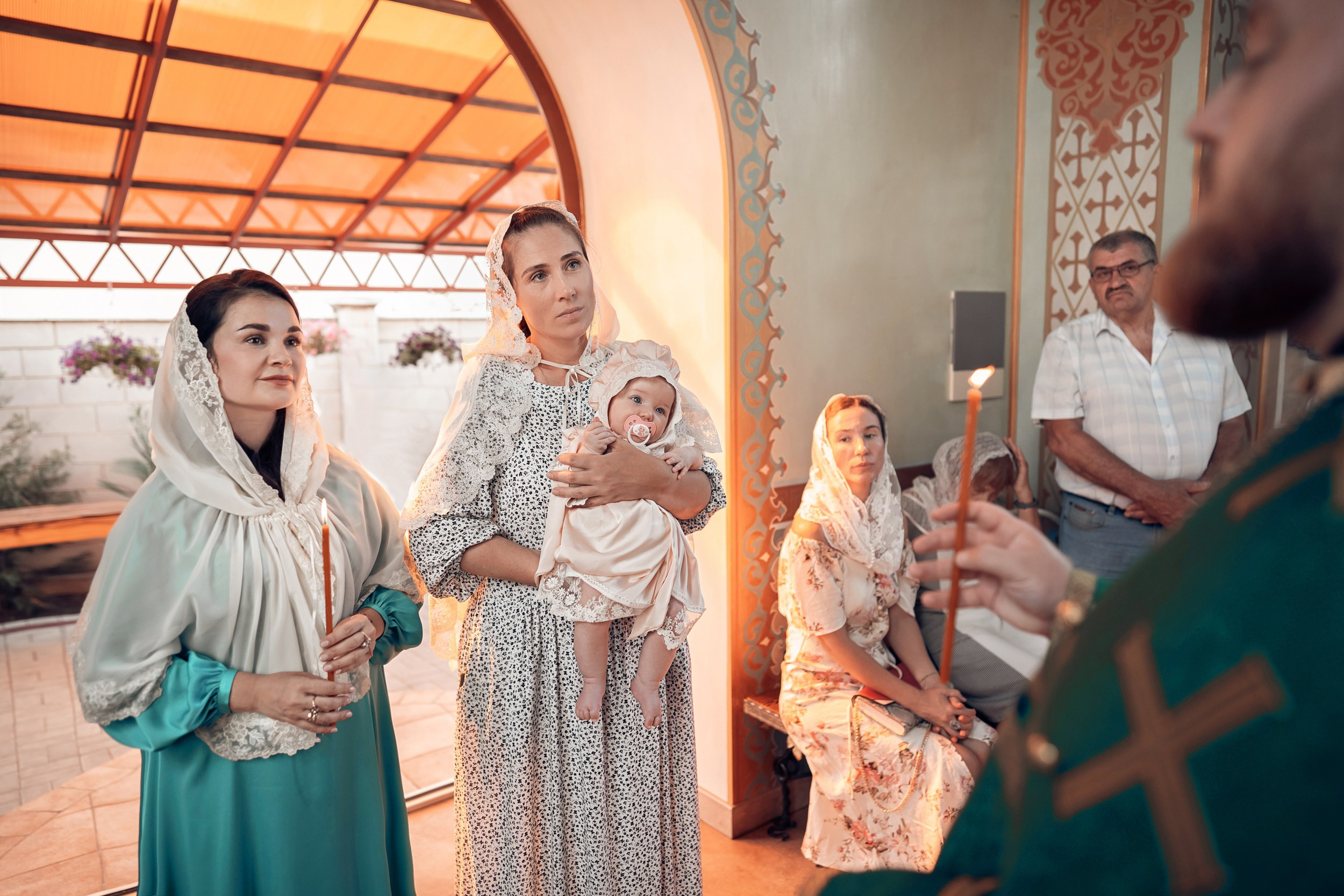 Крещение в храме ап.Андрея Первозванного г. Севастополь. Церковный фотограф Севастополь