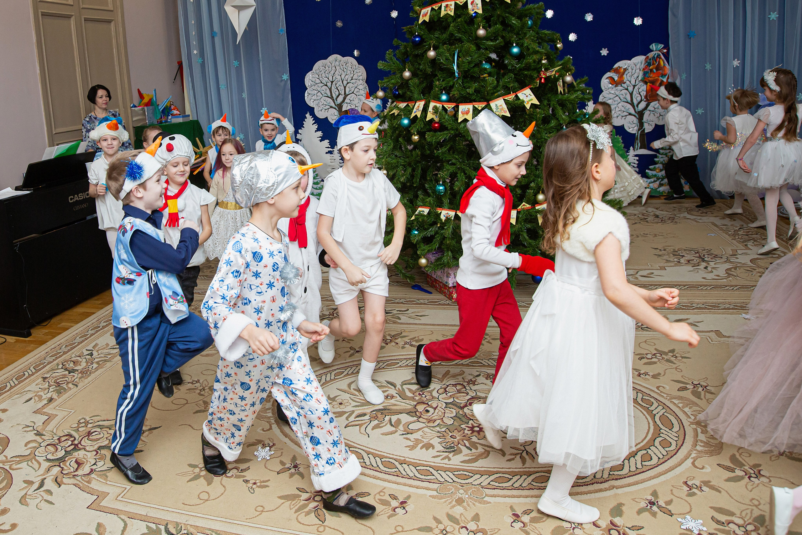 Новый год в детском саду. Свадебный, семейный, детский фотограф в Санкт-Петербурге