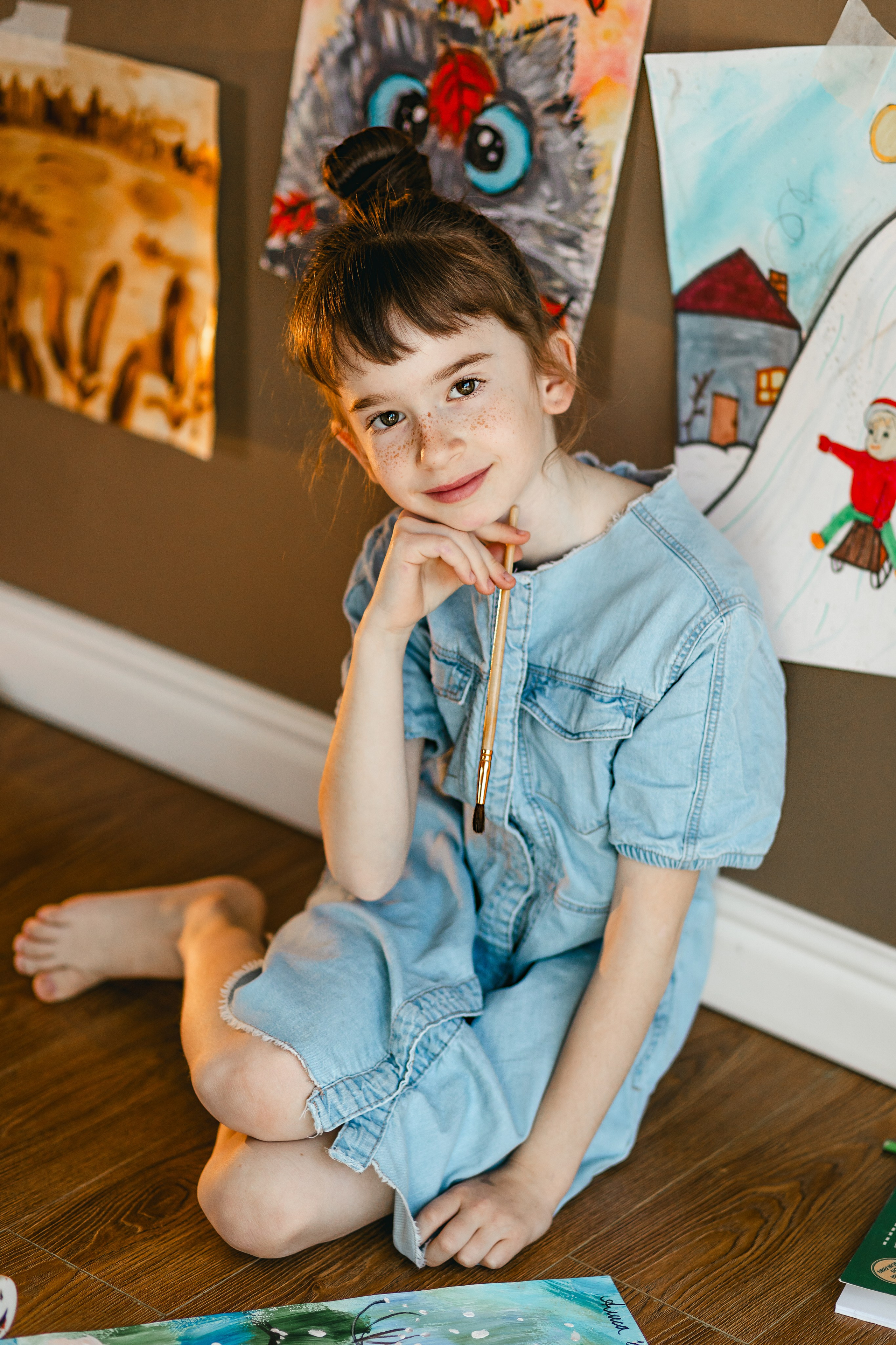 Алиска-художник. Детский и семейный фотограф в Красноярске Елена Коровкина