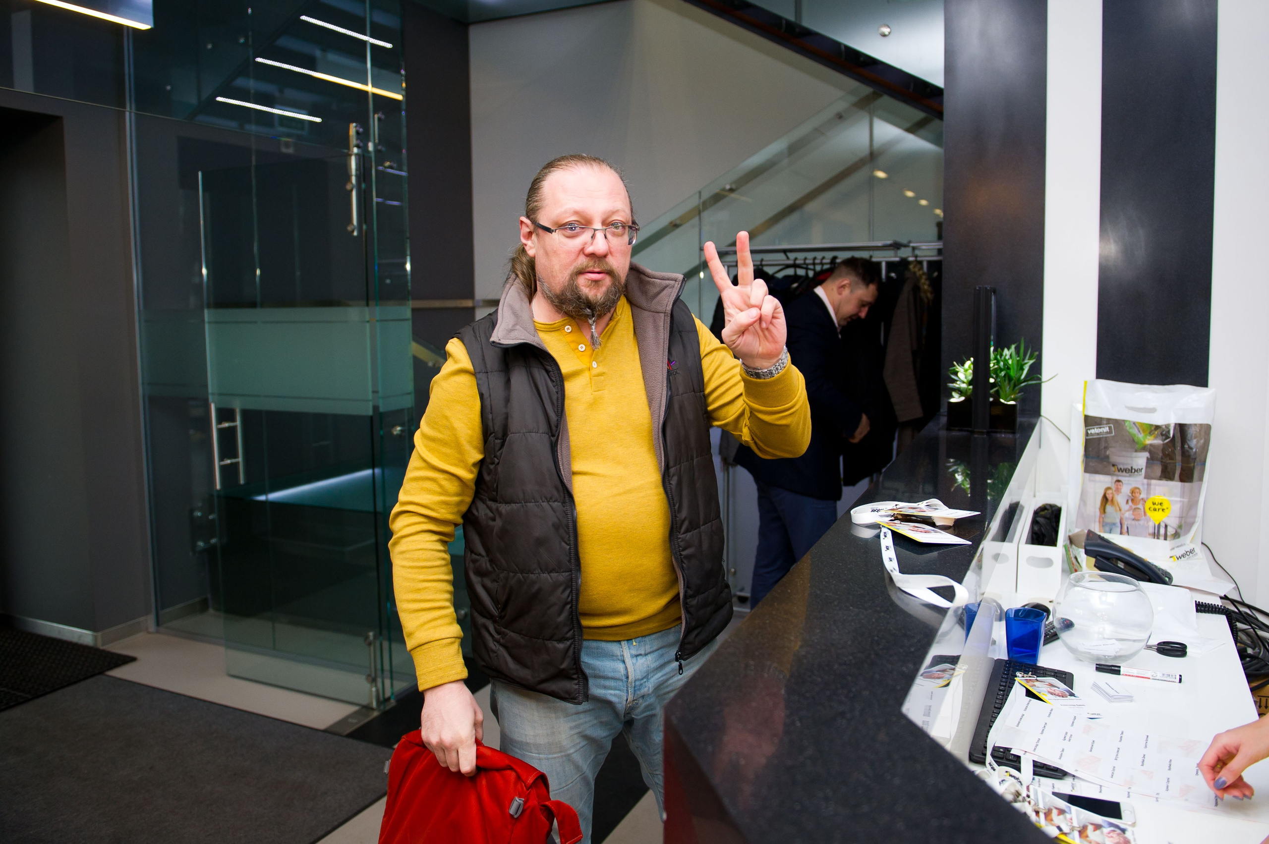 Saint-Gobain демонстрационный центр. Встреча блогеров и представителей фирмы. Репортажный фотограф и видеограф Слава Думчев. Тимбилдинги, отчетники, корпоративы