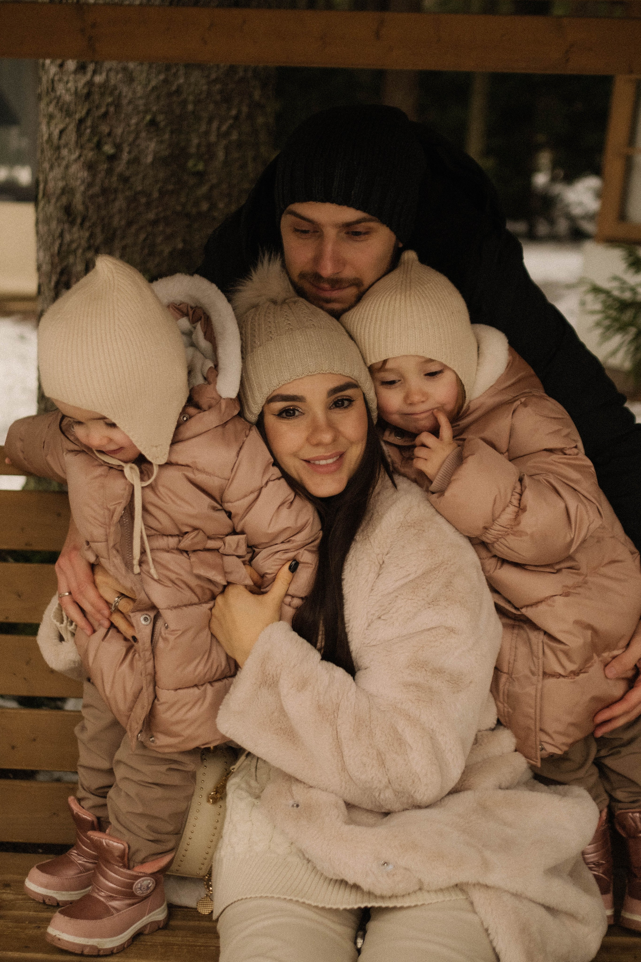 Денис, Таня, Паулина и Тея. Семейный фотограф в Санкт-Петербурге Дарья Косянчук