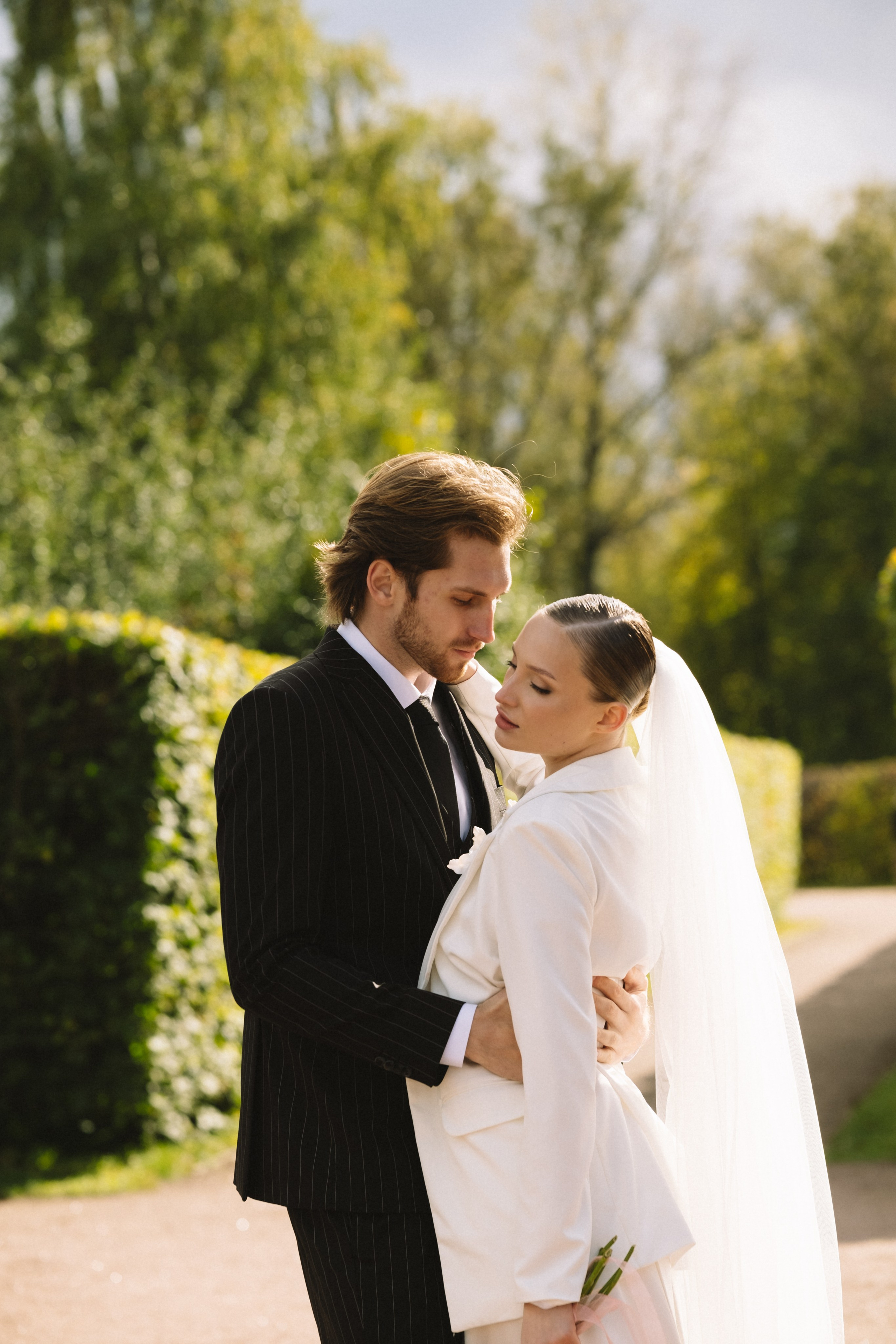 Михаил и Ксения в усадьбе Кусково. Фотограф в Москве Ольга Елоева