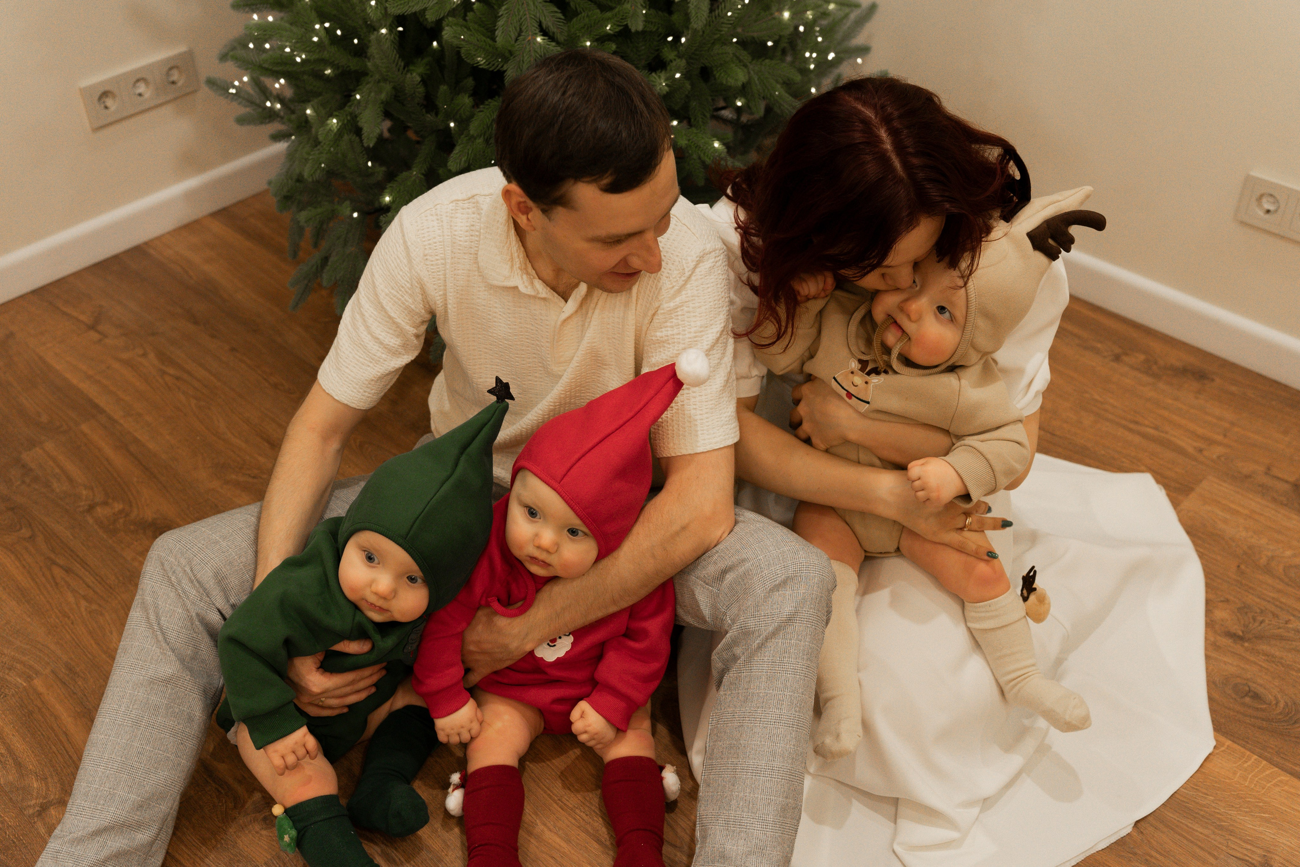 Новогодние тройняшки. Главная