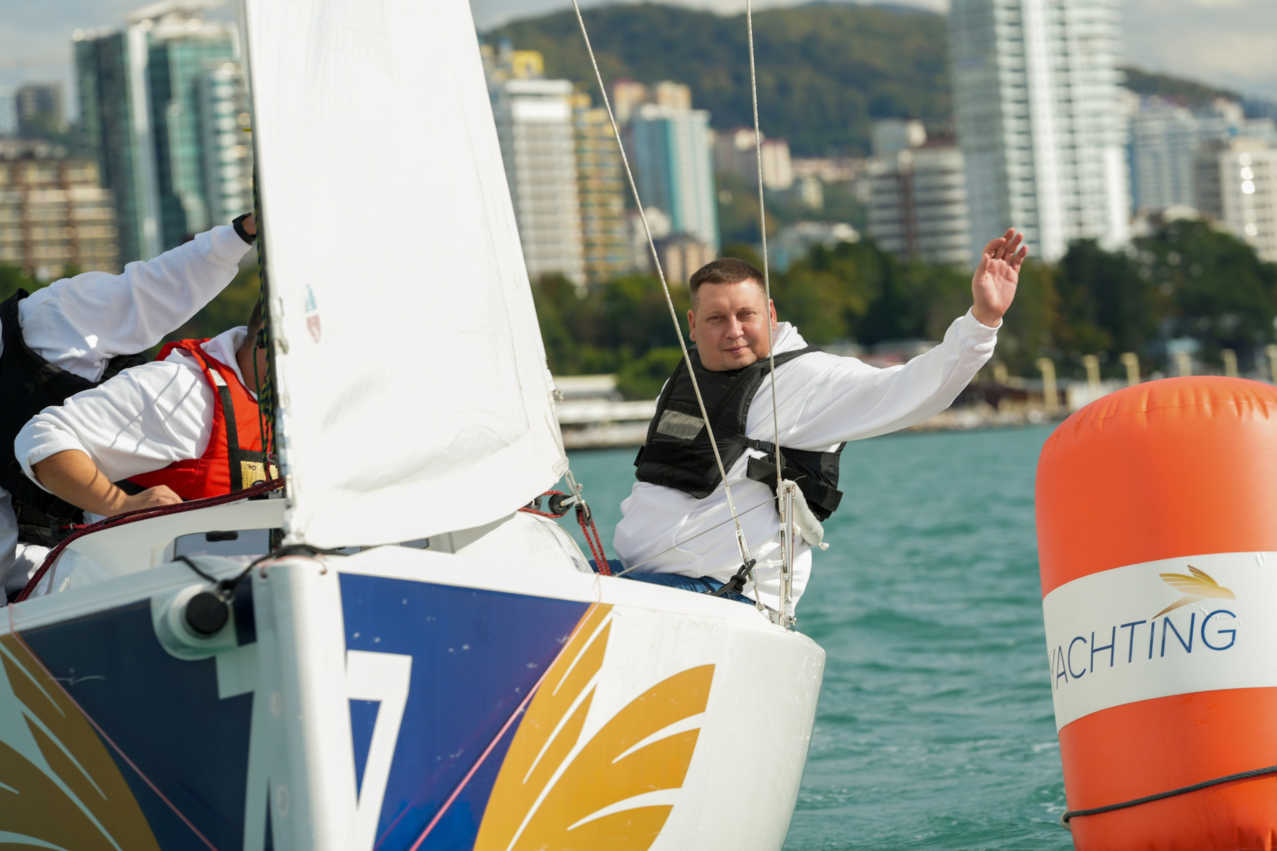 Яхтенная регата для компании Агрегатка. Репортажный фотограф в Красной Поляне и Сочи Павлюченко Екатерина