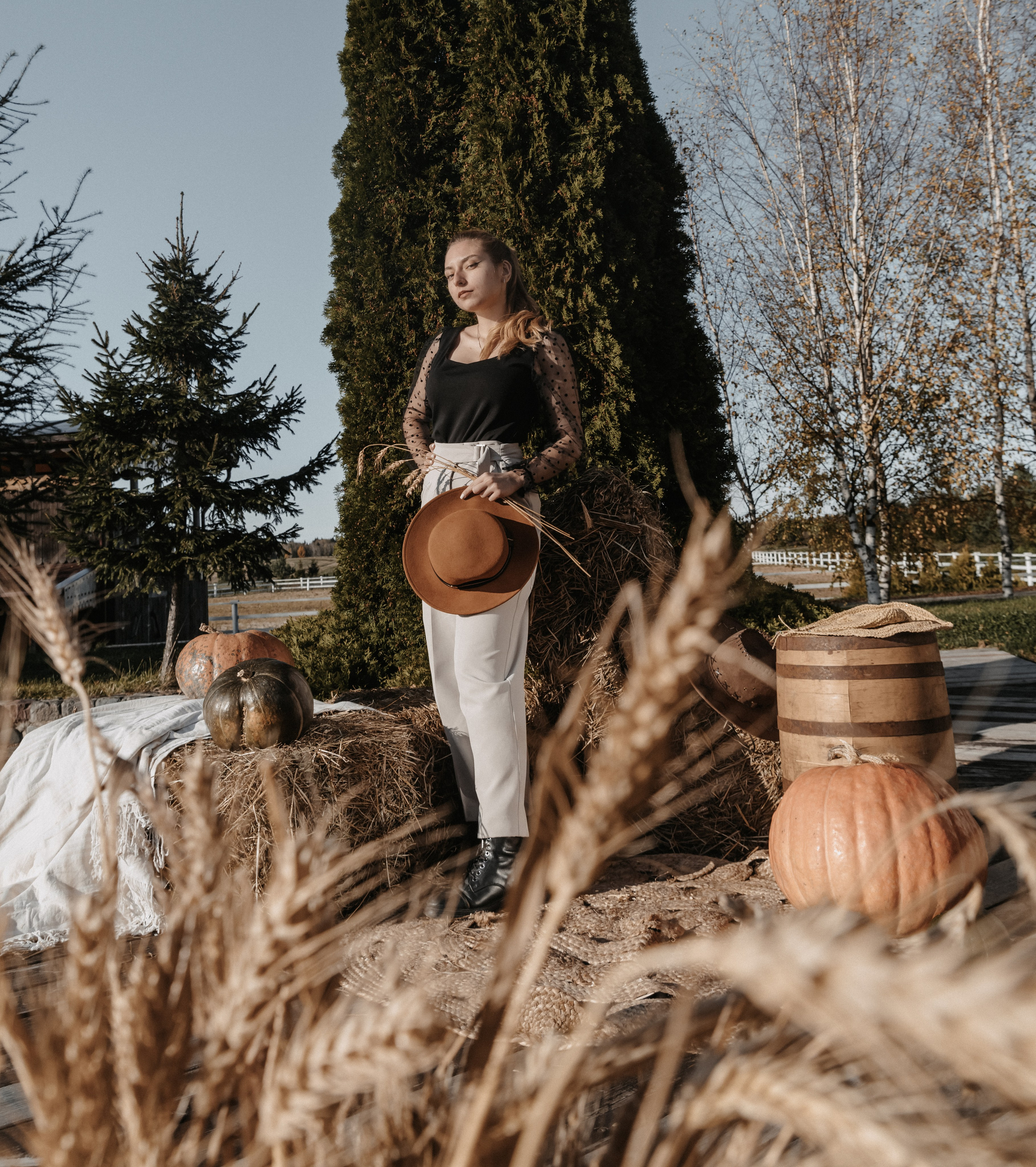 Корпоратив и оформление фотозоны в стиле ранчо). Фотограф Светлана Воронцова