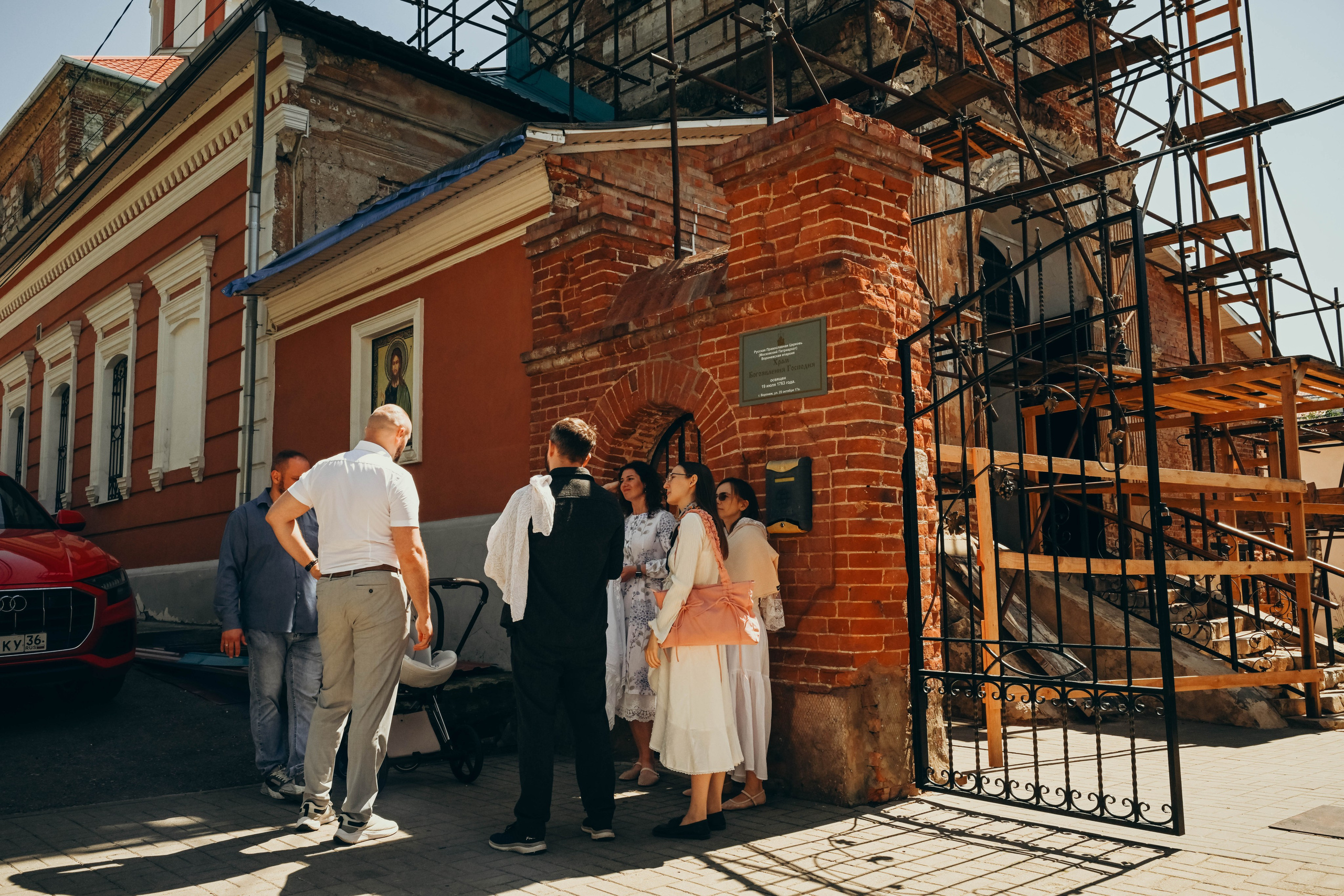Таинство Крещения Ксении. Семейный фотограф Москва-Воронеж Ирина Вронская