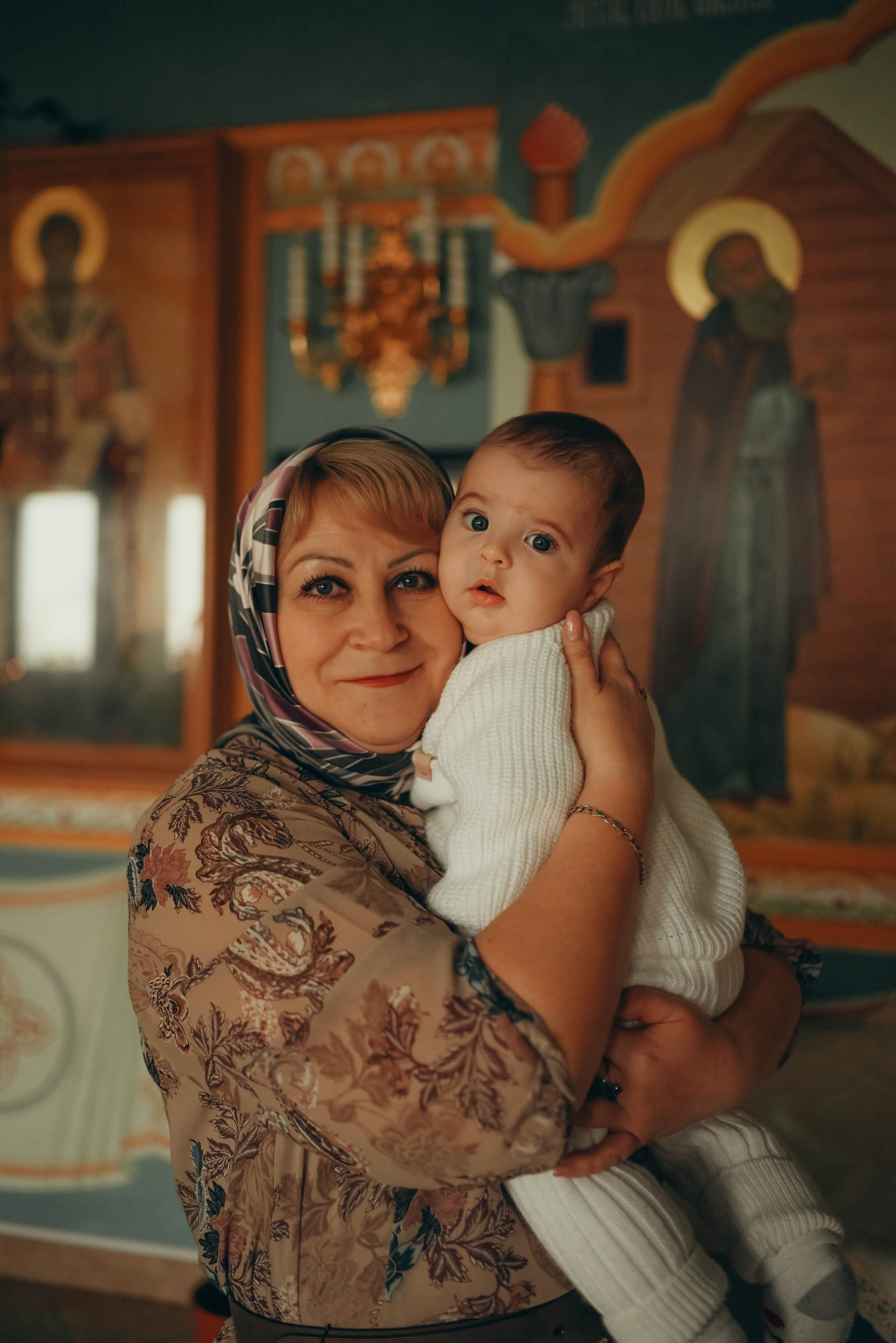 Таинство Крещения Александра в Храме прп Александра Свирского. Семейный фотограф Москва-Воронеж Ирина Вронская