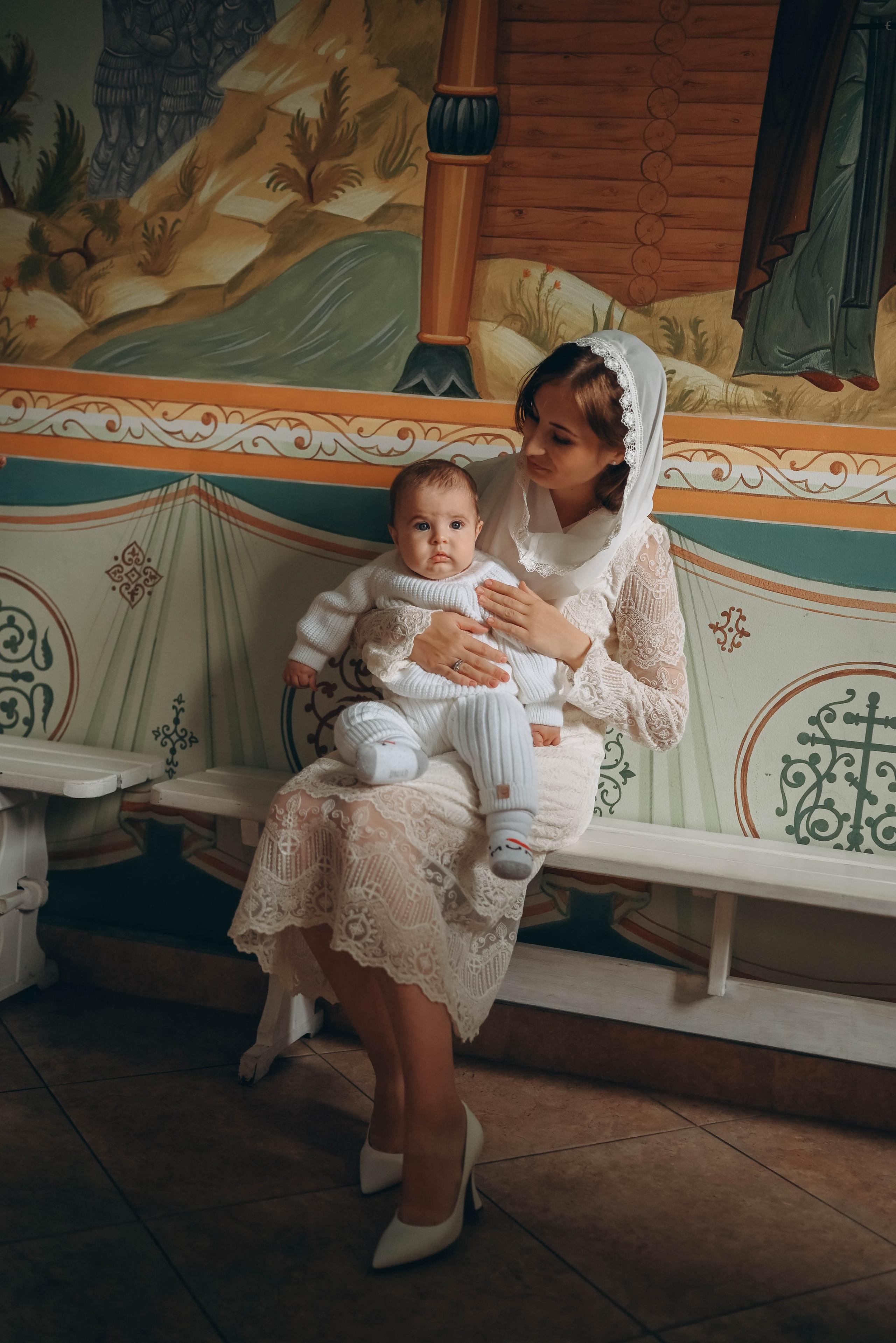 Таинство Крещения Александра в Храме прп Александра Свирского. Семейный фотограф Москва-Воронеж Ирина Вронская