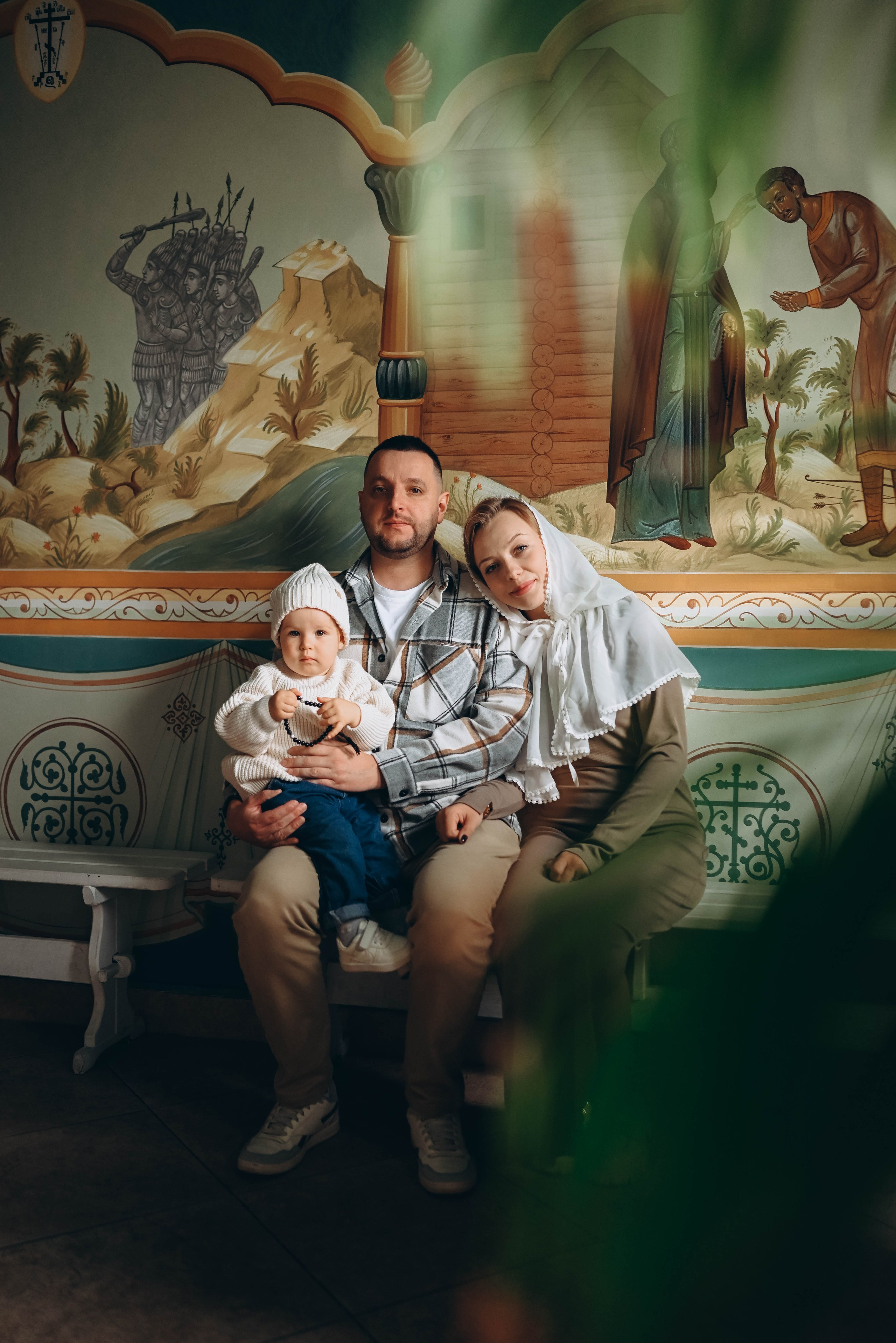 Таинство Крещения Александра в Храме прп Александра Свирского. Семейный фотограф Москва-Воронеж Ирина Вронская