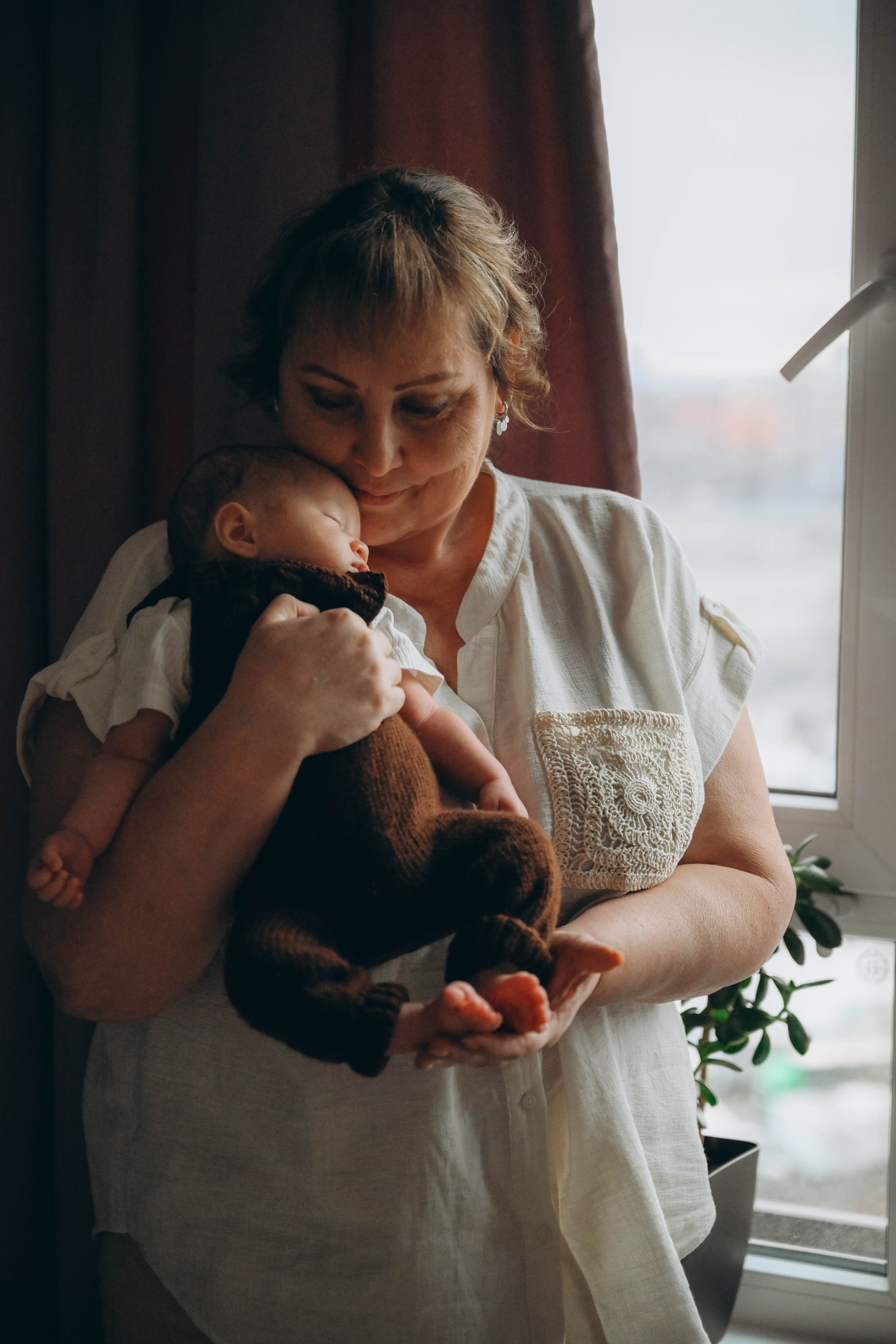 Неля, Сережа, Маркел и бабушка. Семейный фотограф Москва-Воронеж Ирина Вронская