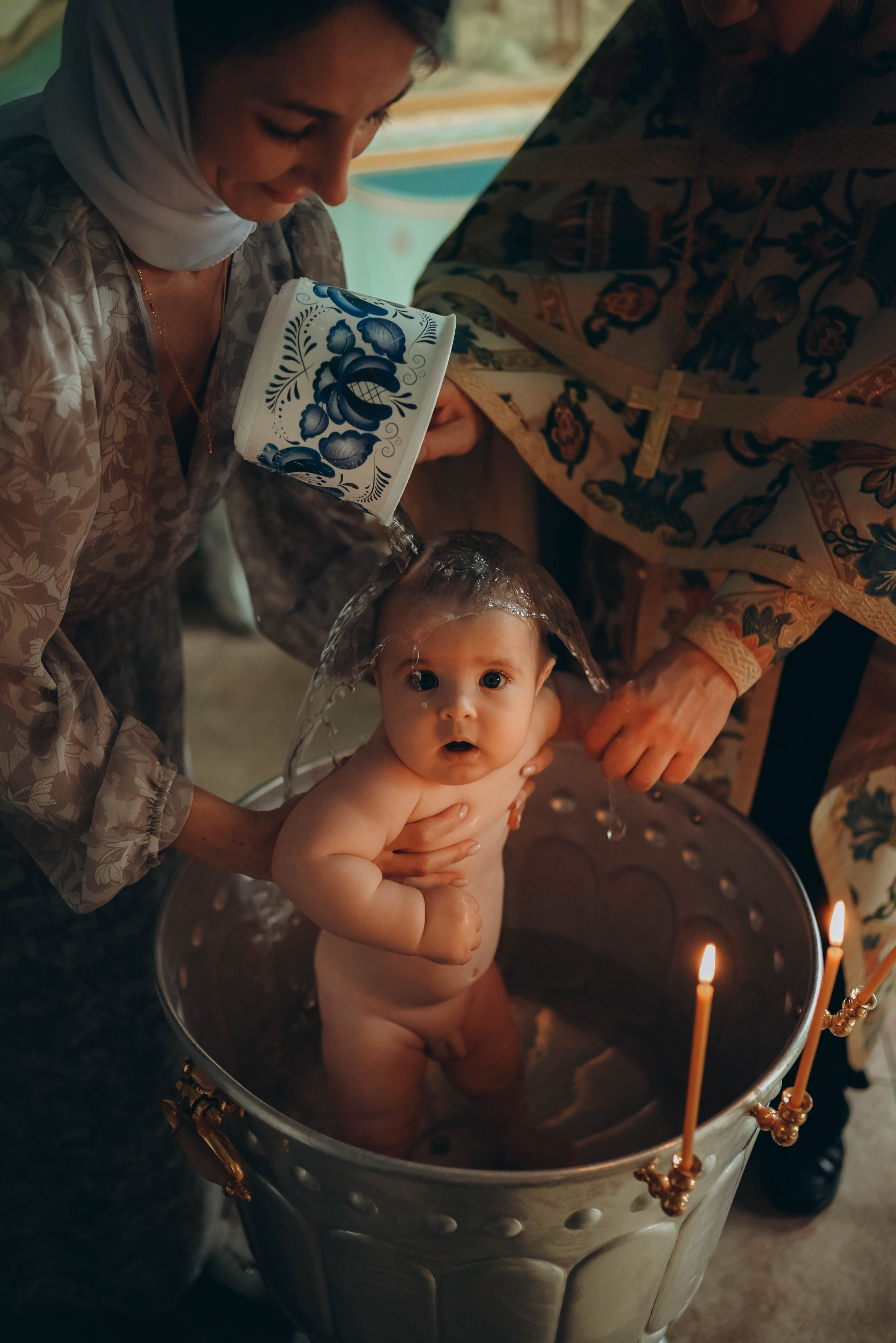 Таинство Крещения Александра в Храме прп Александра Свирского. Семейный фотограф Москва-Воронеж Ирина Вронская