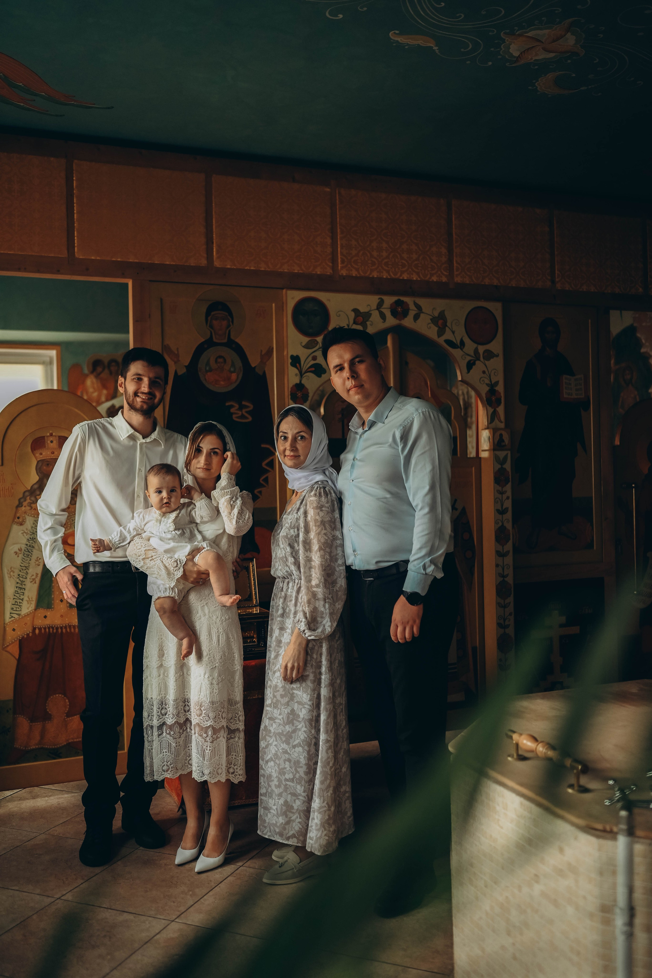 Таинство Крещения Александра в Храме прп Александра Свирского. Семейный фотограф Москва-Воронеж Ирина Вронская