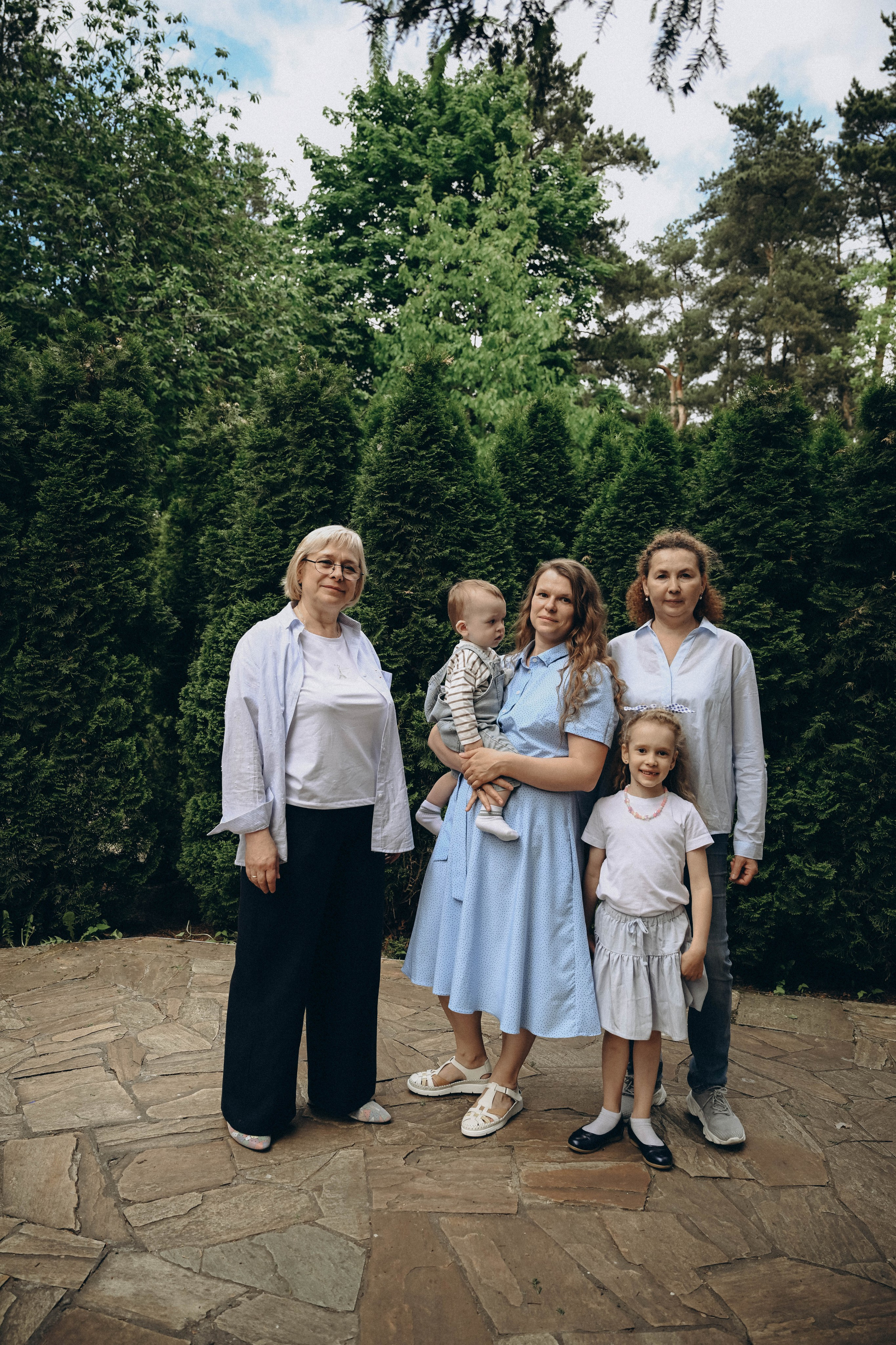 ВДНХ большая семья. Семейный фотограф Москва-Воронеж Ирина Вронская