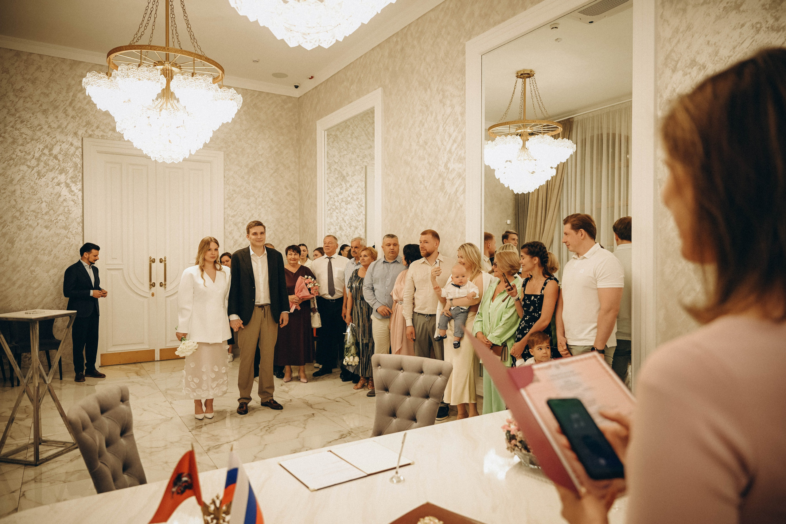 Настя и Роман.Прогулка Загс + репортаж с гостями. Семейный фотограф Москва-Воронеж Ирина Вронская