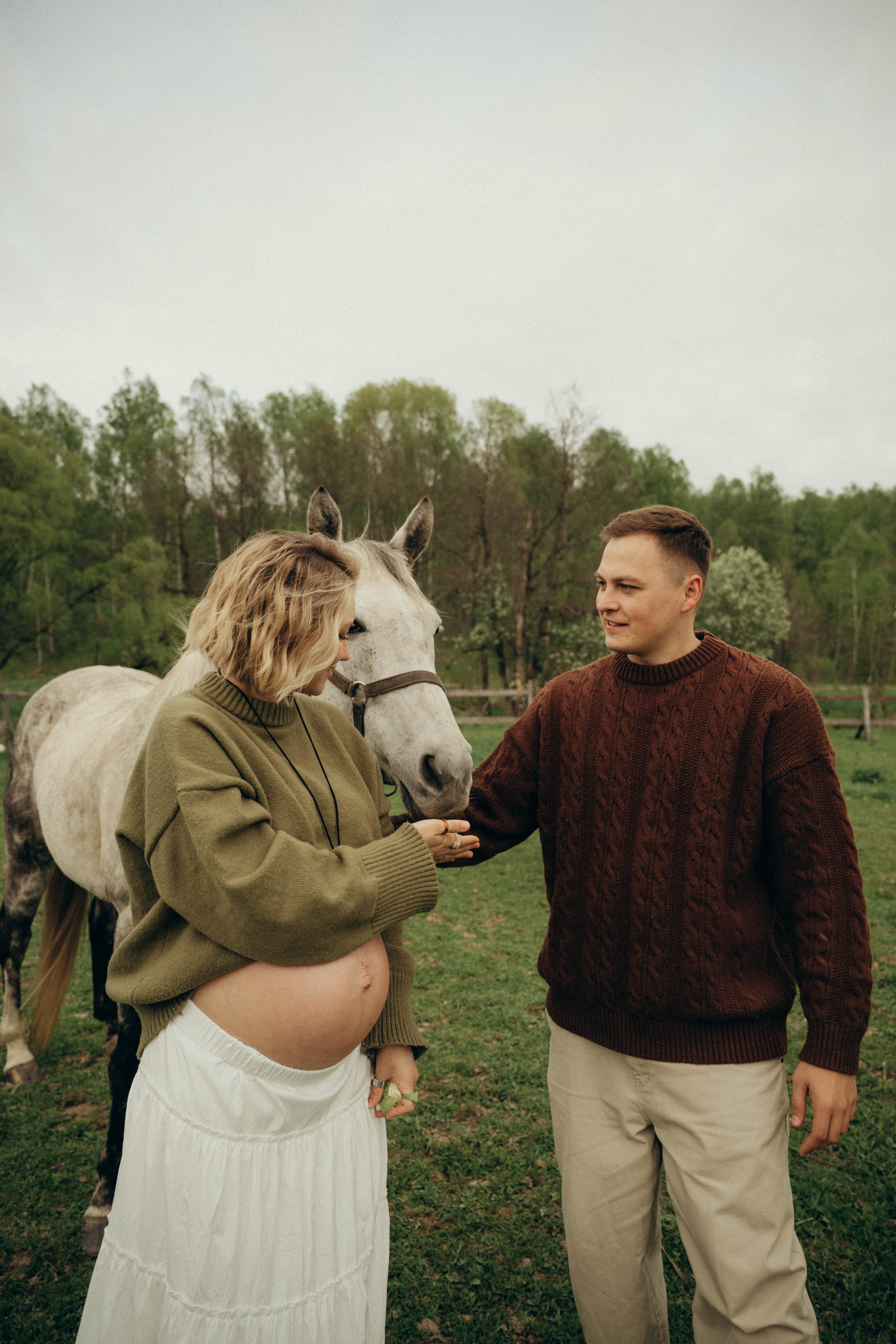 Настя и Саша на ферме. Семейный фотограф Москва-Воронеж Ирина Вронская