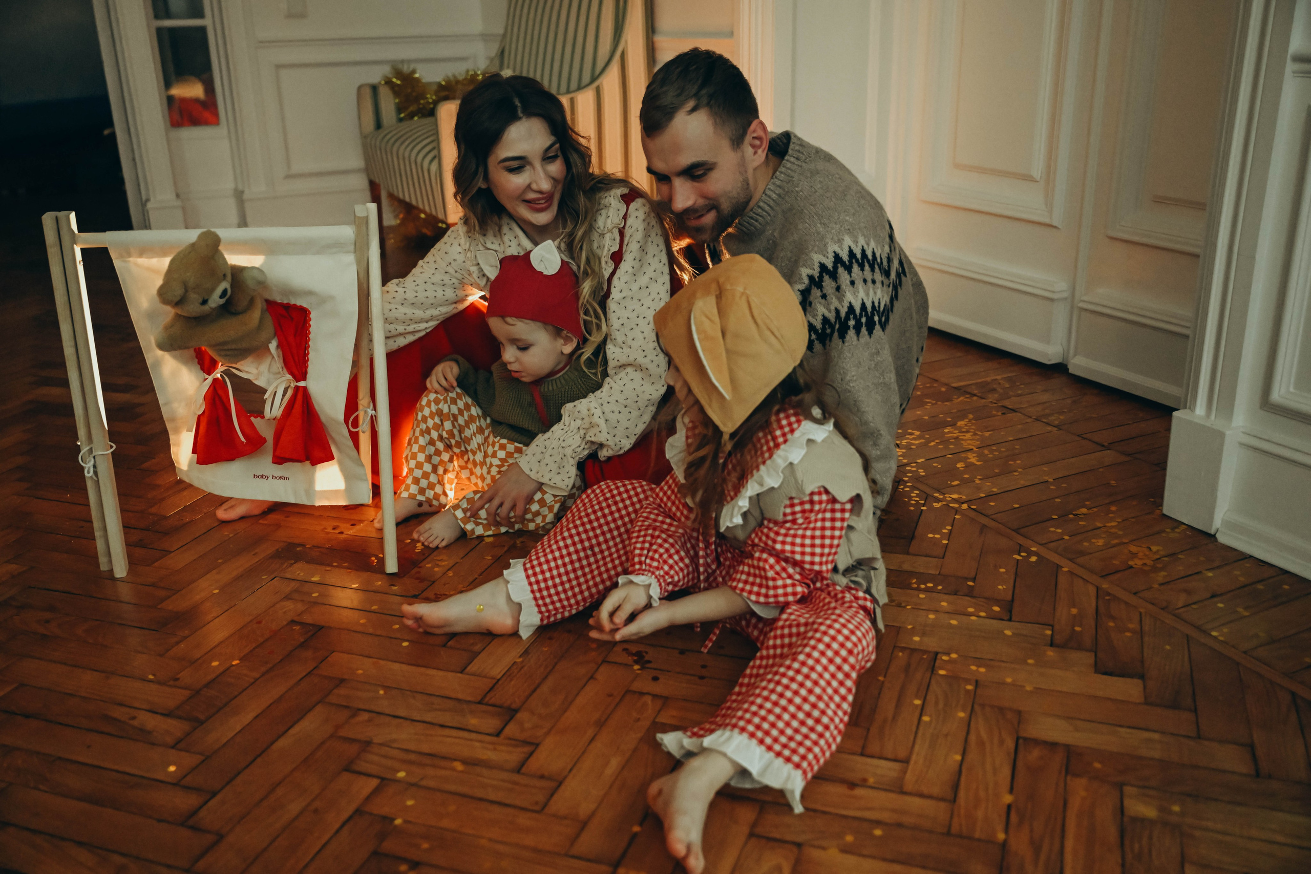 Новогодняя семейная. Семейный фотограф Москва-Воронеж Ирина Вронская