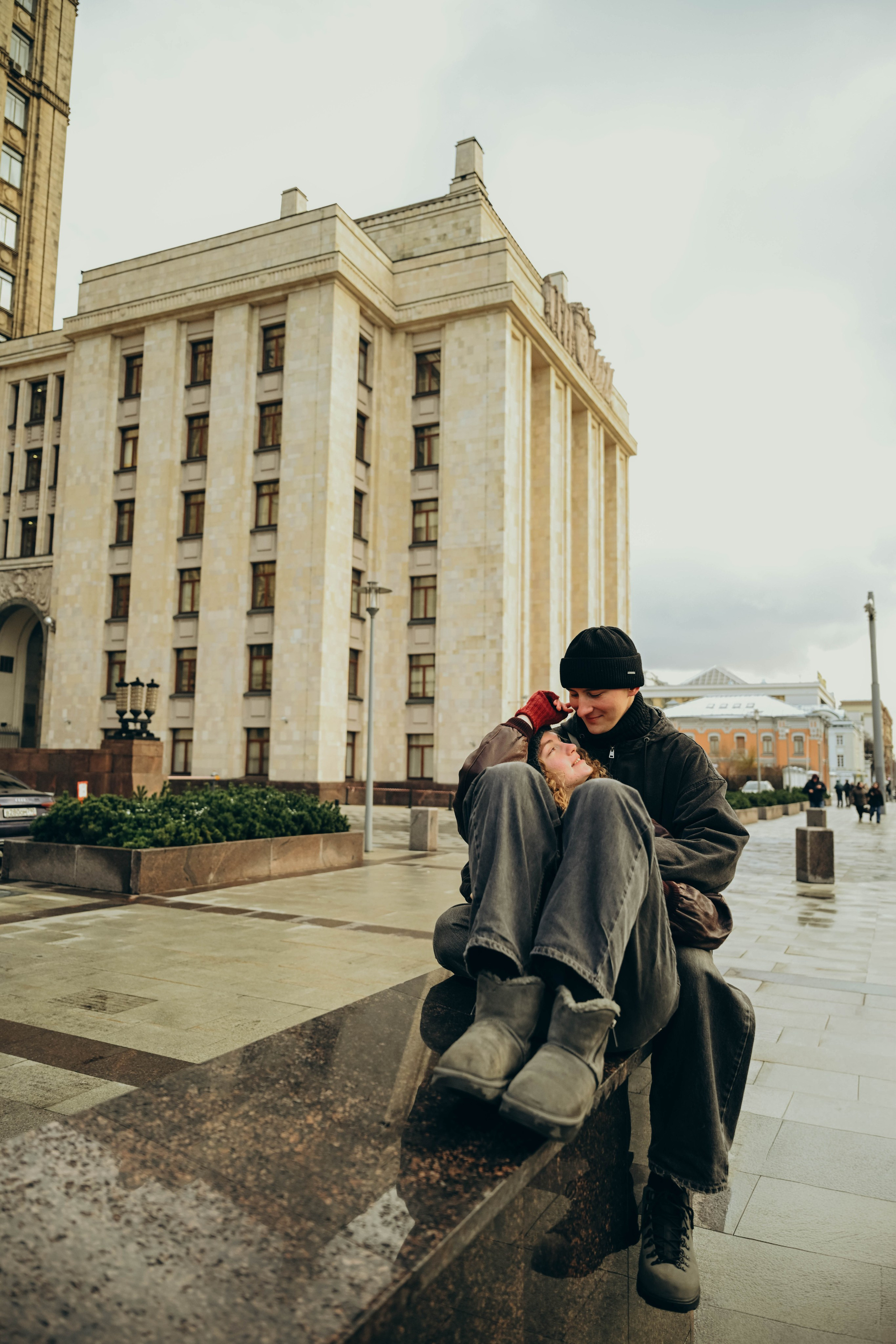 Марина и Женя любовь в городе. Семейный фотограф Москва-Воронеж Ирина Вронская