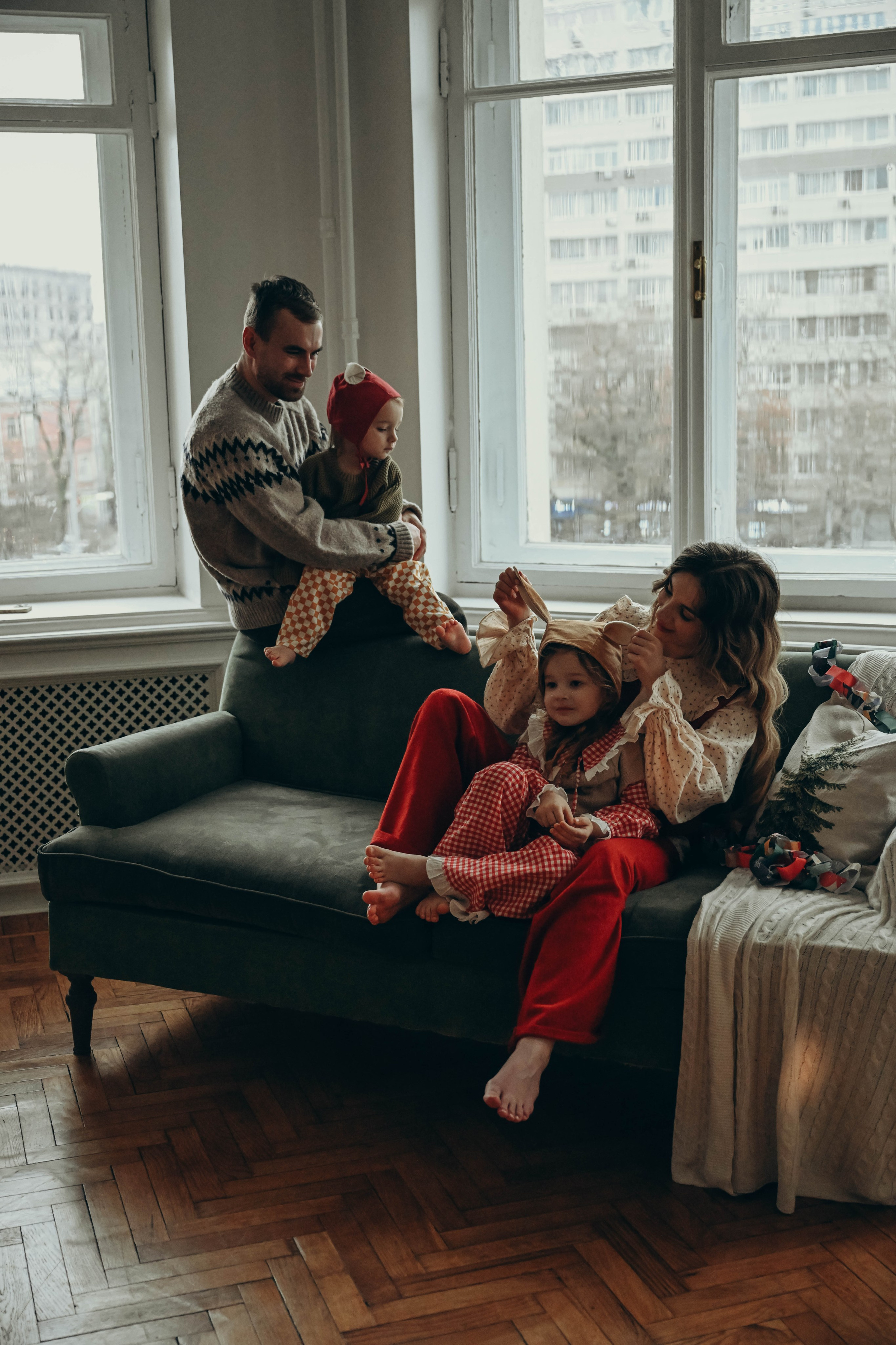 Новогодняя семейная. Семейный фотограф Москва-Воронеж Ирина Вронская