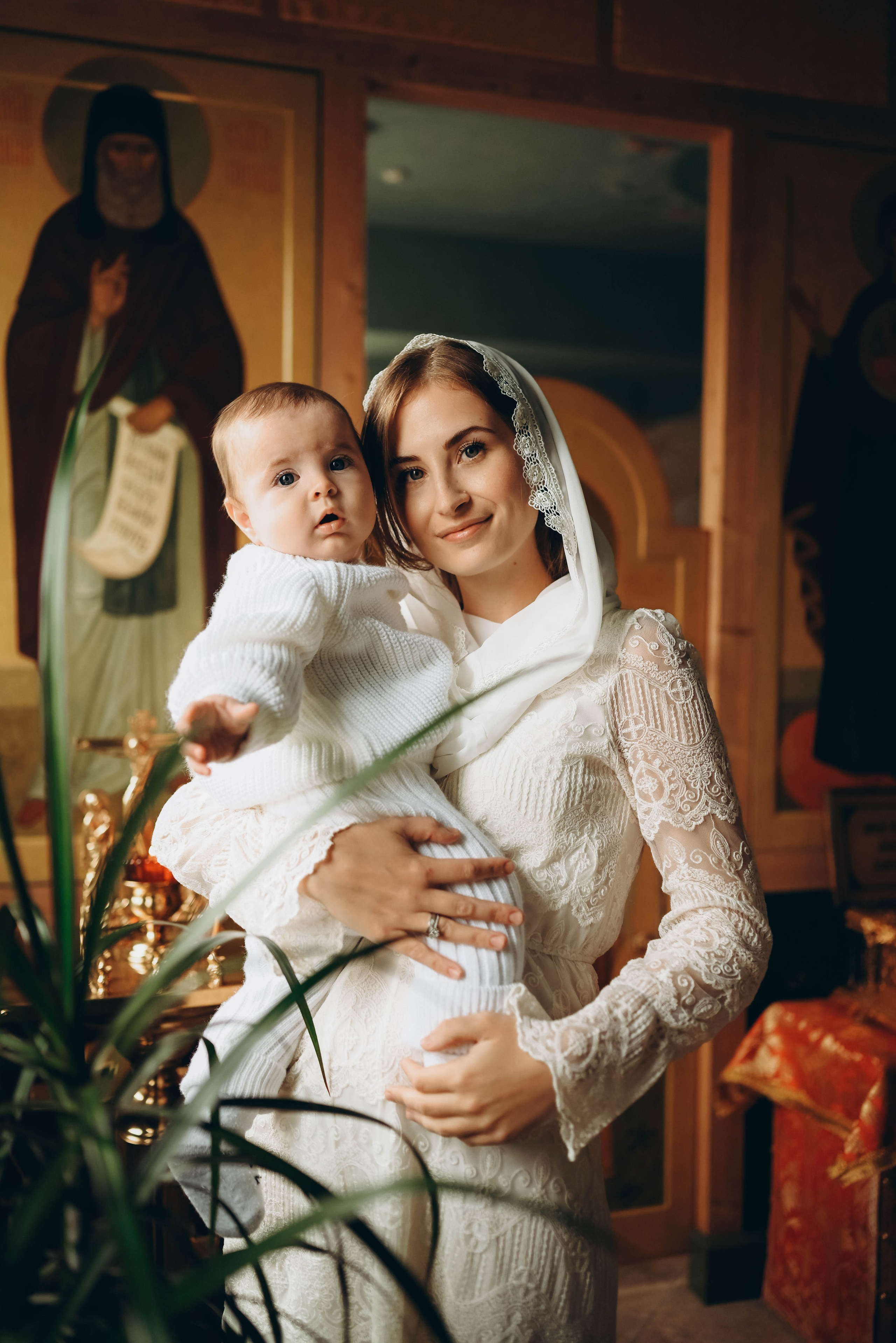 Таинство Крещения Александра в Храме прп Александра Свирского. Семейный фотограф Москва-Воронеж Ирина Вронская