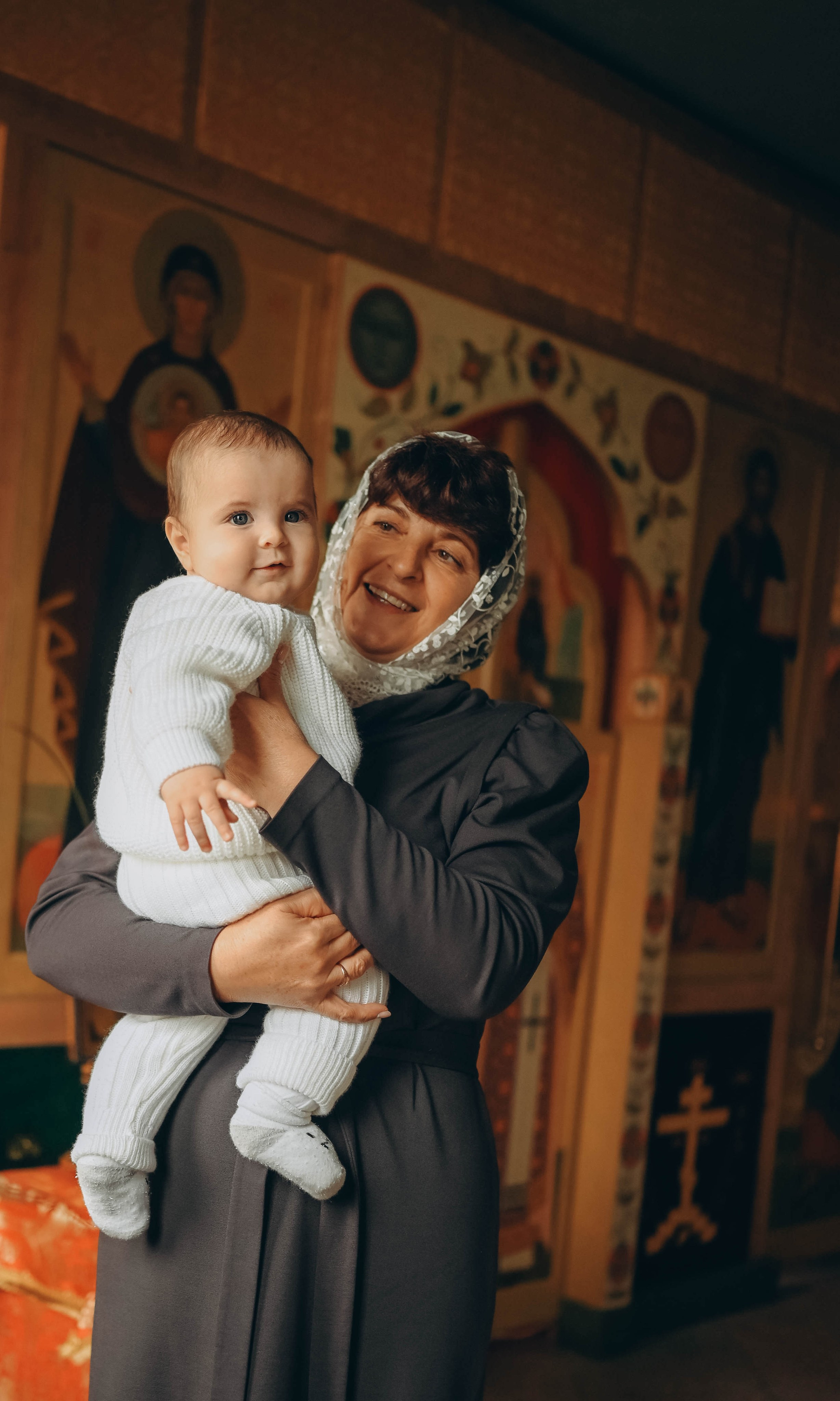 Таинство Крещения Александра в Храме прп Александра Свирского. Семейный фотограф Москва-Воронеж Ирина Вронская