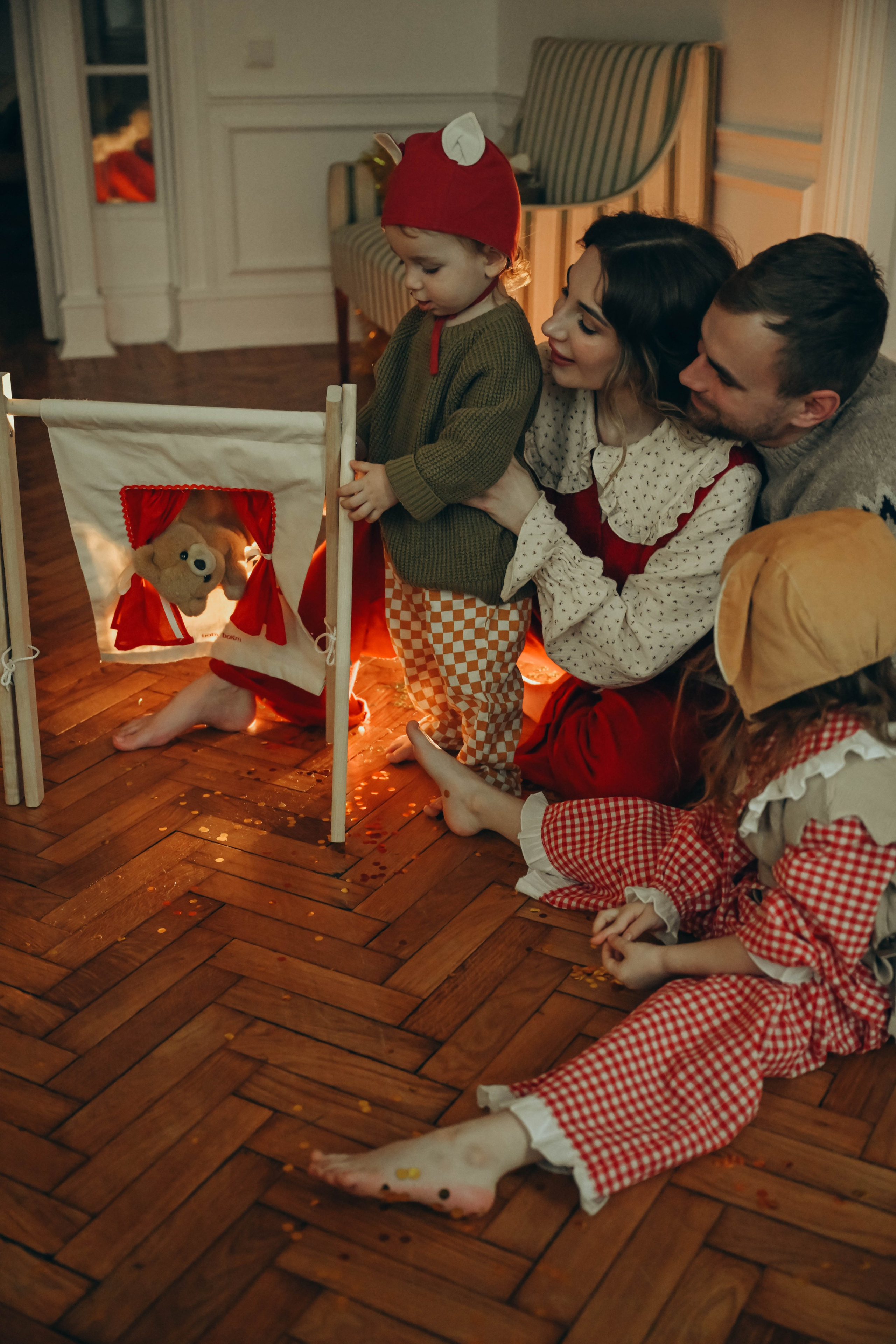 Новогодняя семейная. Семейный фотограф Москва-Воронеж Ирина Вронская