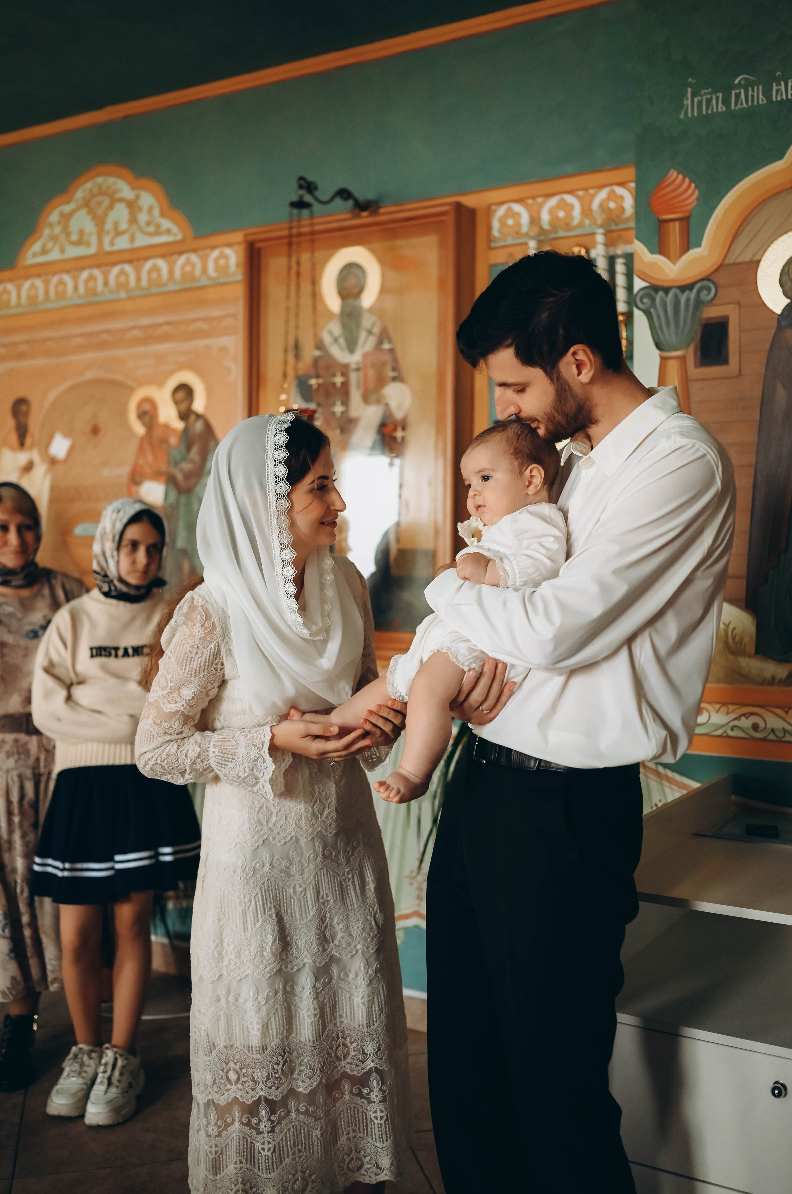 Таинство Крещения Александра в Храме прп Александра Свирского. Семейный фотограф Москва-Воронеж Ирина Вронская