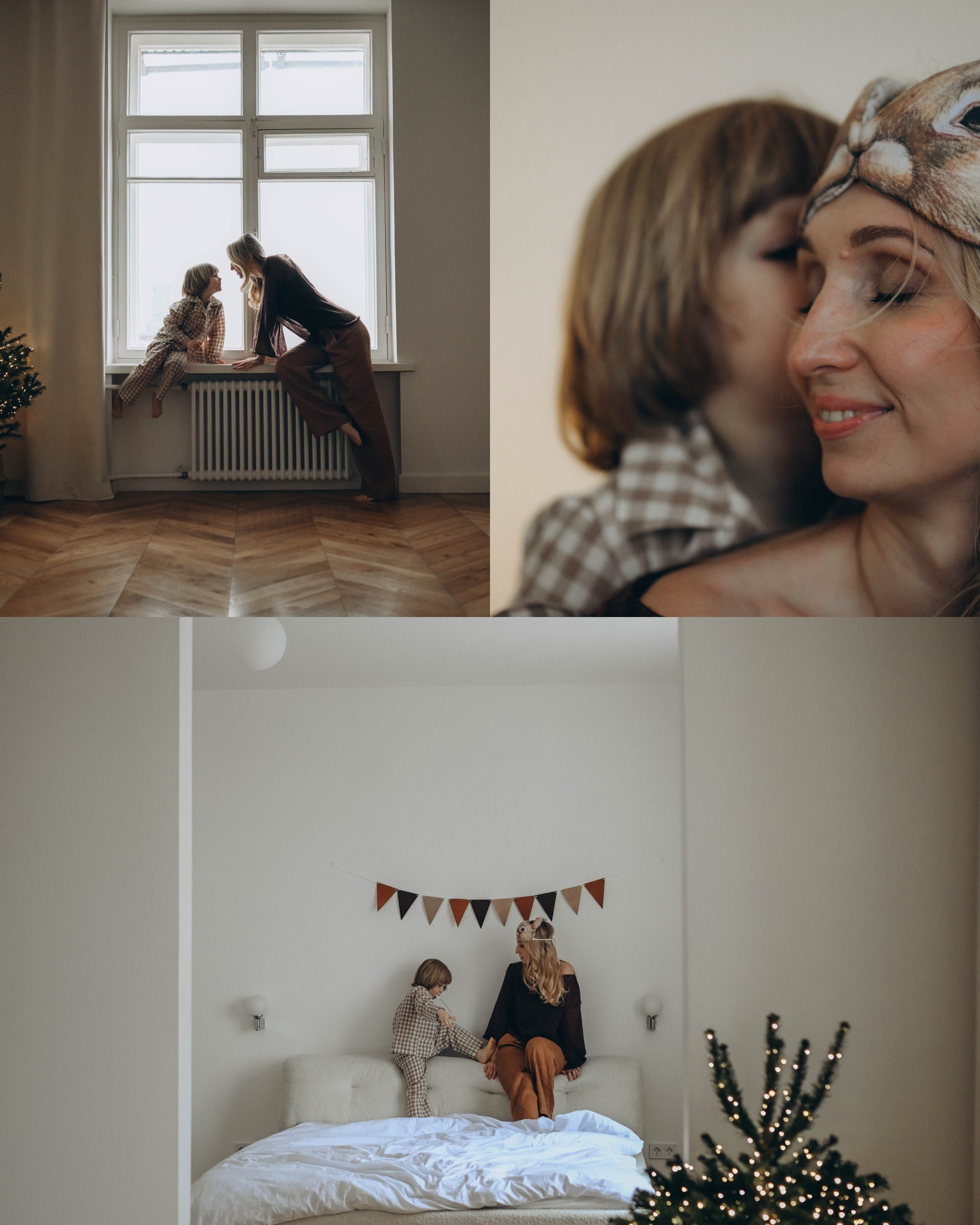Мама и сын предновогодняя. Семейный фотограф Москва-Воронеж Ирина Вронская