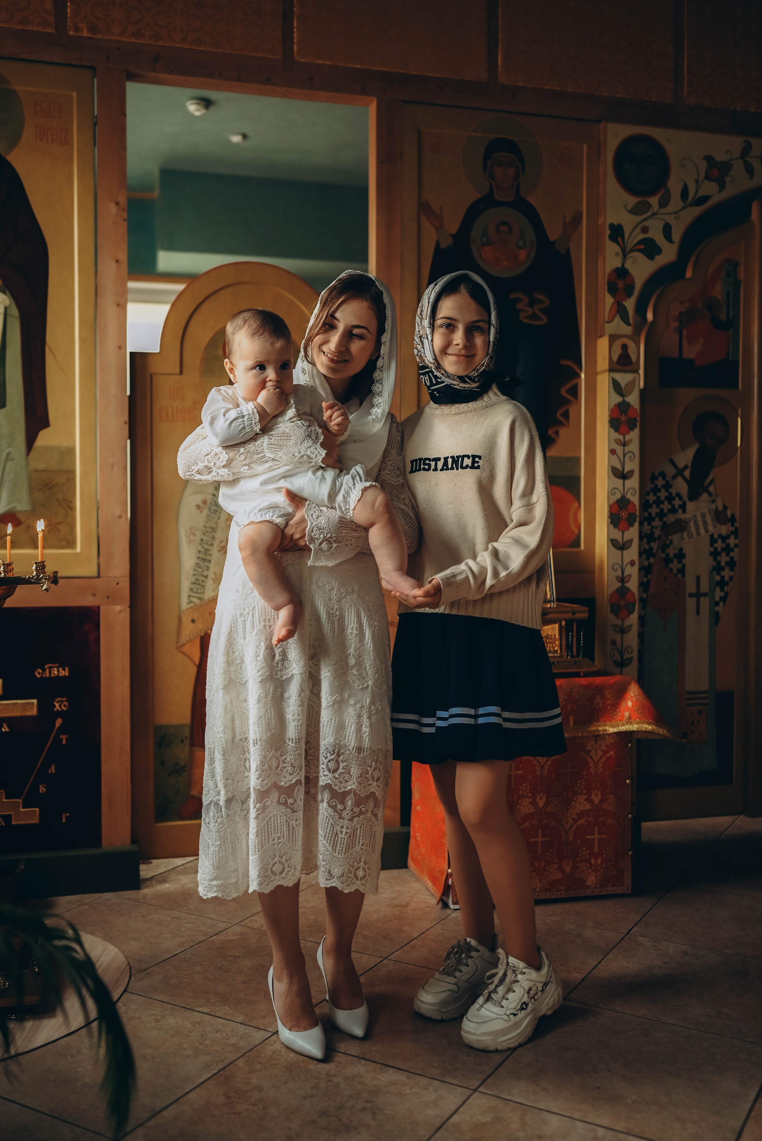 Таинство Крещения Александра в Храме прп Александра Свирского. Семейный фотограф Москва-Воронеж Ирина Вронская