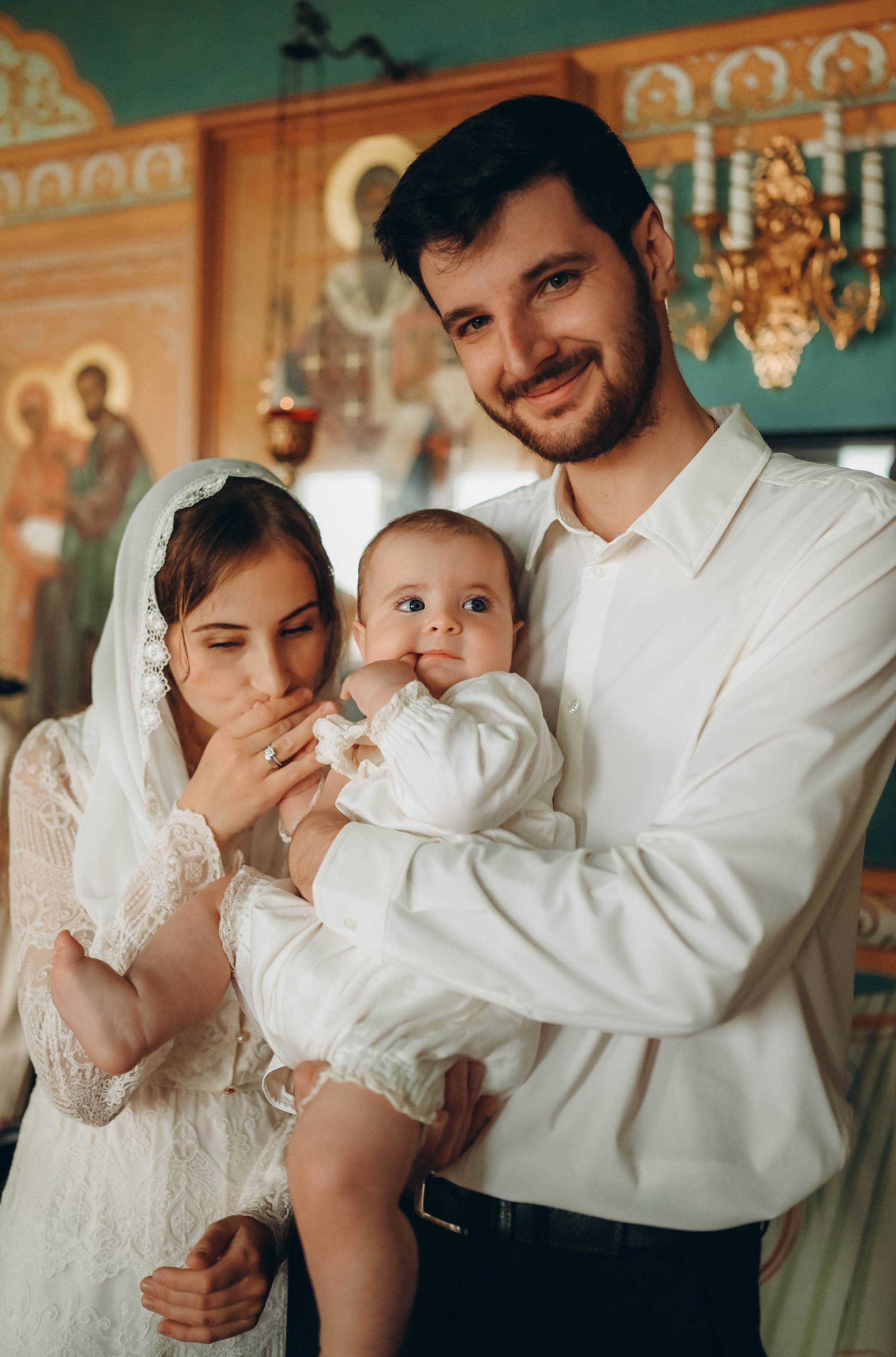 Таинство Крещения Александра в Храме прп Александра Свирского. Семейный фотограф Москва-Воронеж Ирина Вронская