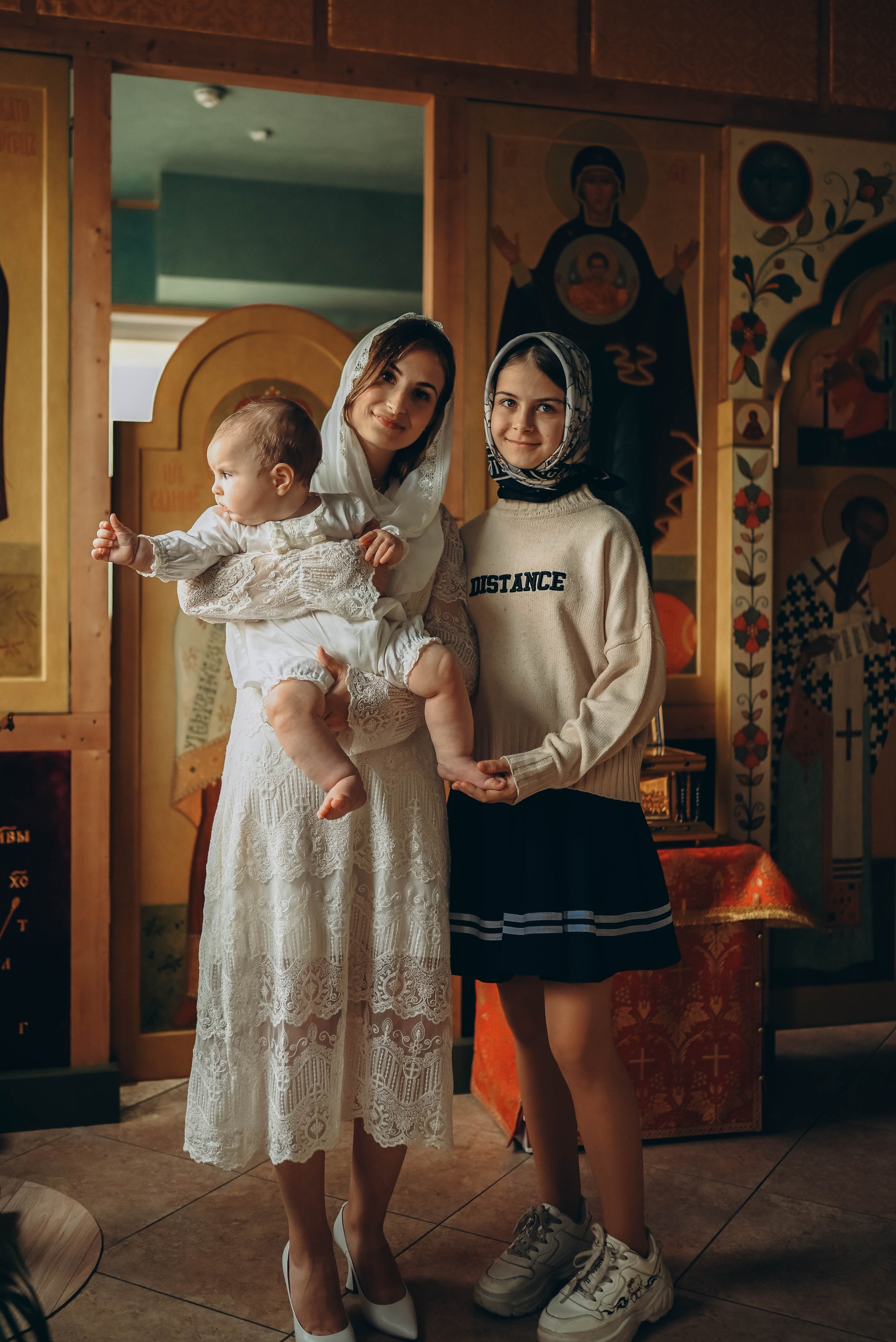 Таинство Крещения Александра в Храме прп Александра Свирского. Семейный фотограф Москва-Воронеж Ирина Вронская