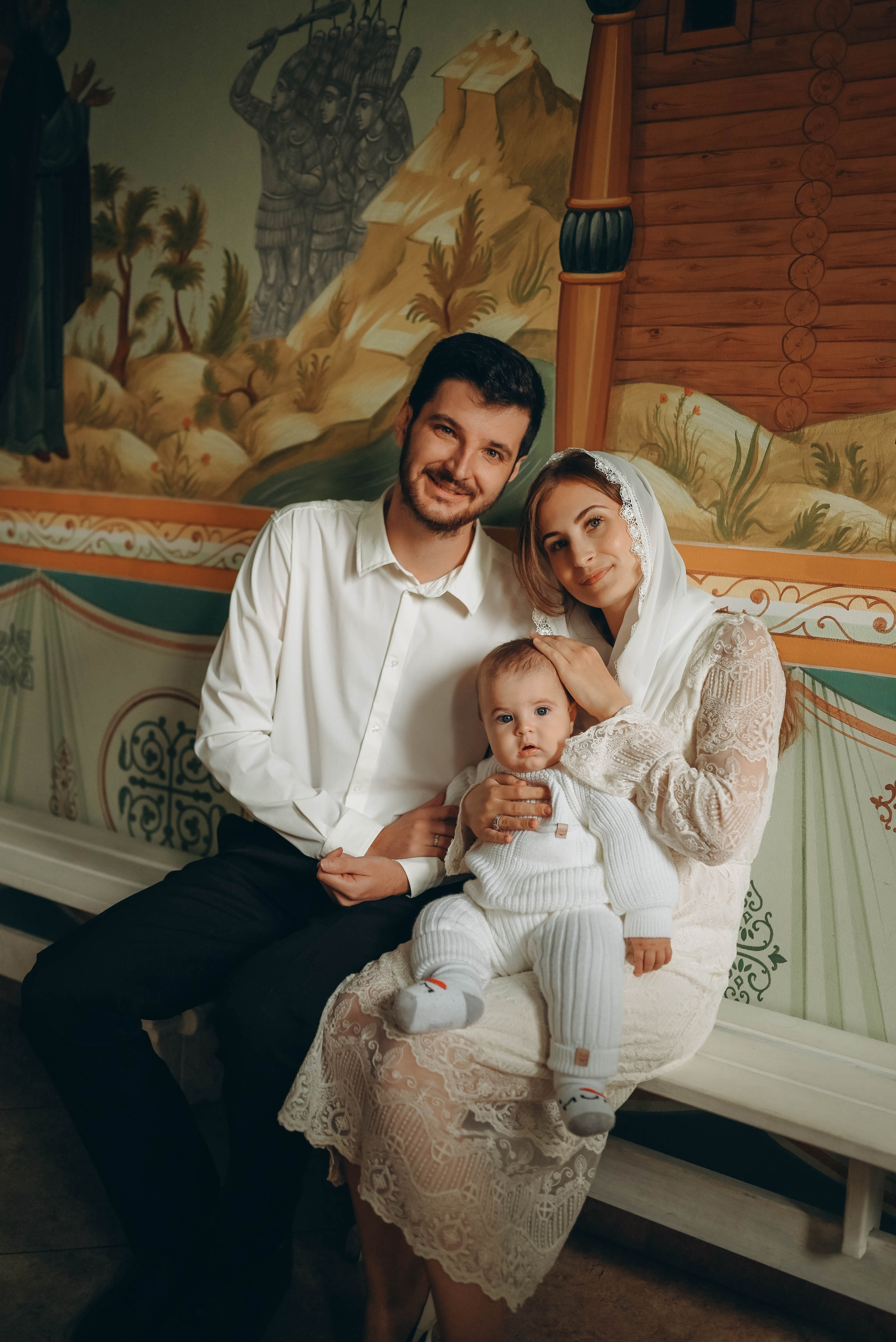 Таинство Крещения Александра в Храме прп Александра Свирского. Семейный фотограф Москва-Воронеж Ирина Вронская