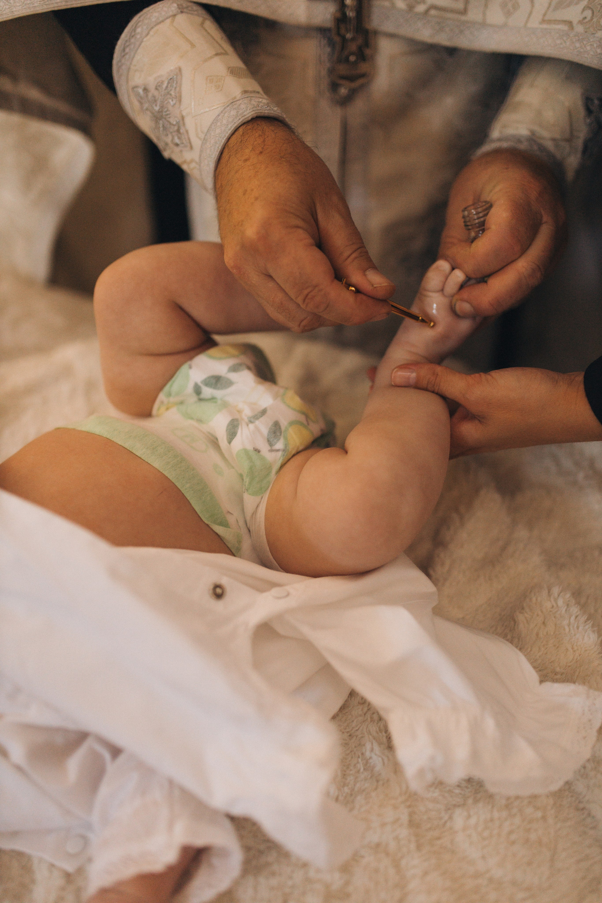 Крещение Настеньки. Семейный и свадебный фотограф в Москве и Зеленограде Марина Малярова