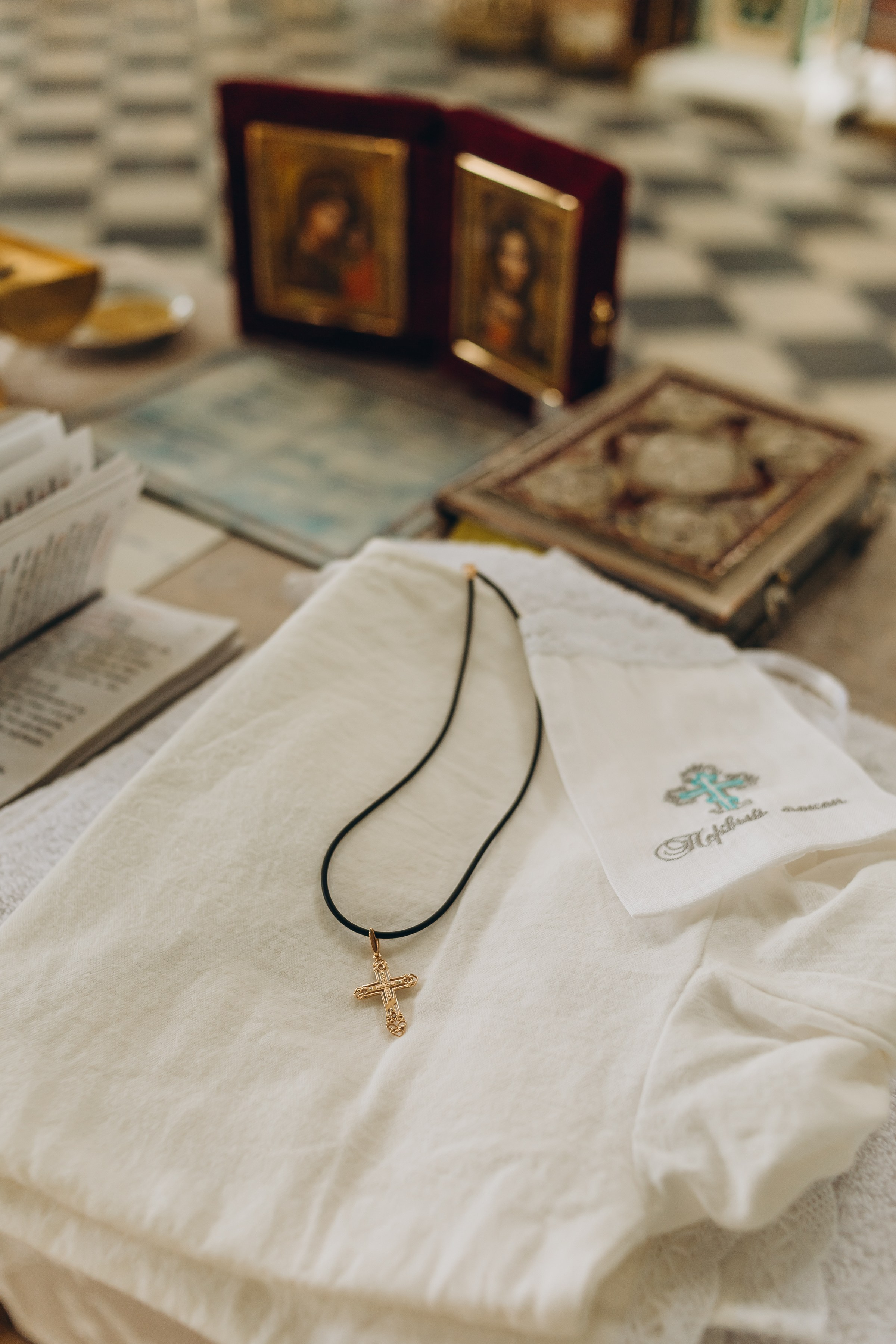 Крещение Матвея. Семейный фотограф в Волгодонске Краченцева Анна