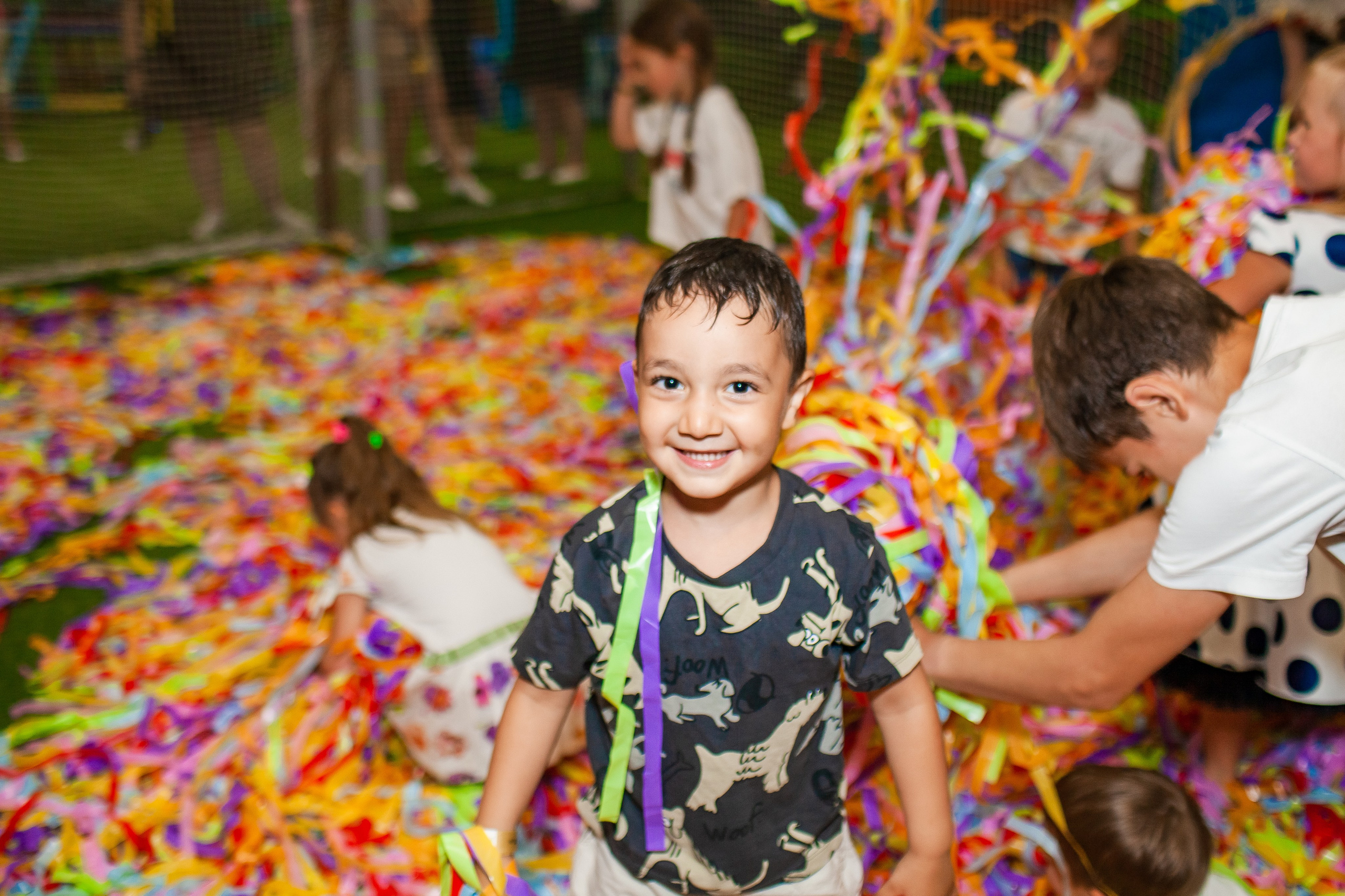 День рождения Даши Ленточная дискотека. Детский и семейный фотограф в Санкт-Петербурге Елизавета Сорокина