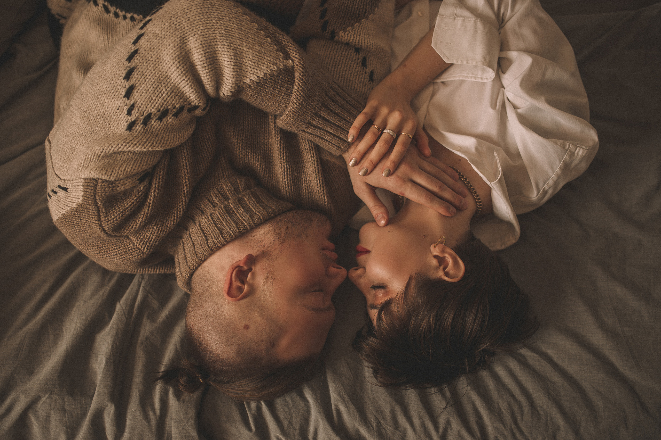 Фотосессия love story в студии. Фотограф Екатерина Амбрушкевич