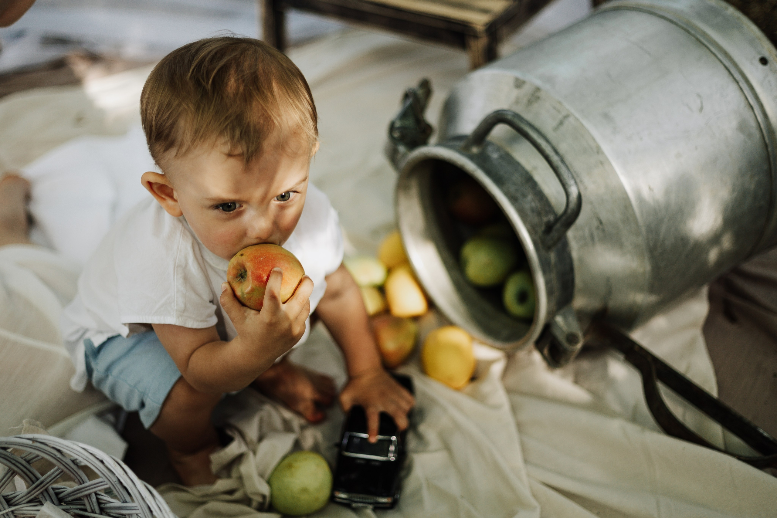 Артем, Вероника и Арсений на пикнике. Фотограф в Крыму | Виктория Нотевская