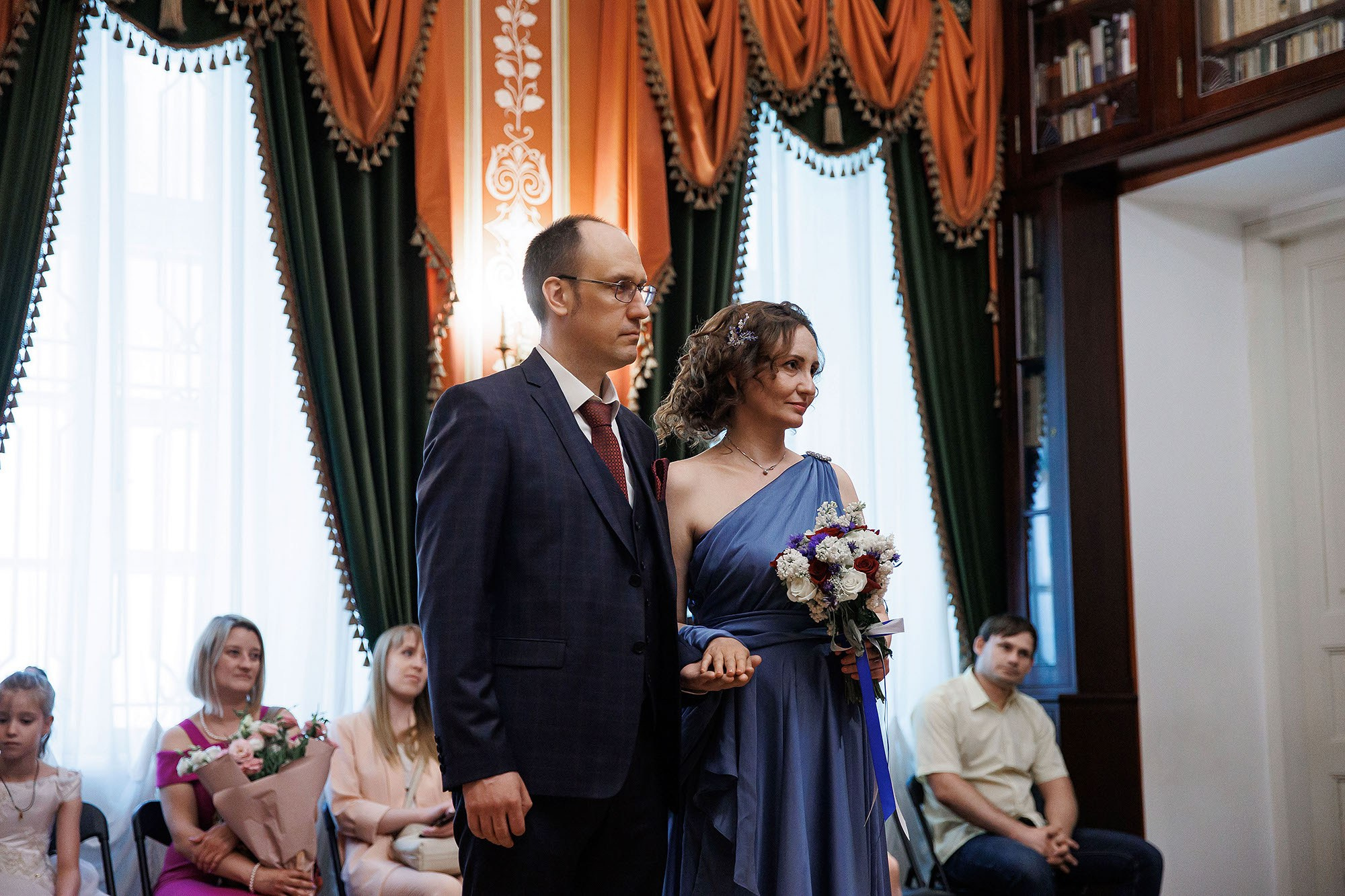 Регистрация в ЗАГСе и выездная. Свадебная съемка. Фотограф в Москве Валерий Боцман